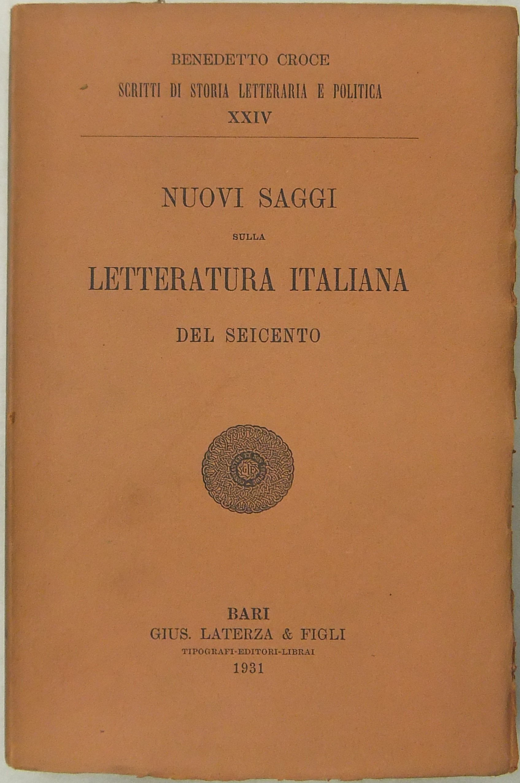 Nuovi saggi sulla letteratura italiana del Seicento