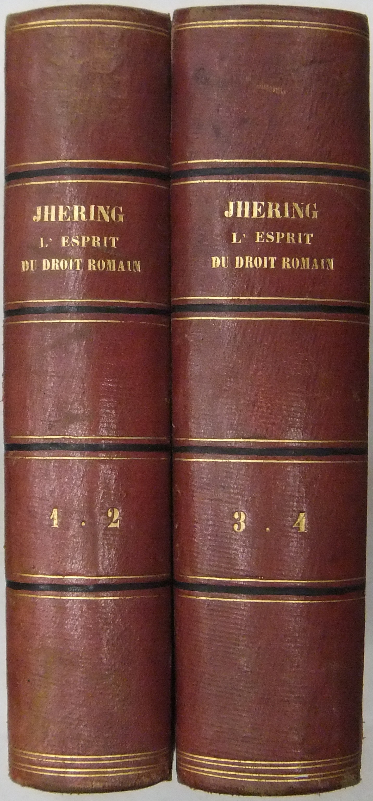 L'esprit du droit romain dans les diverses phases de son developpement.