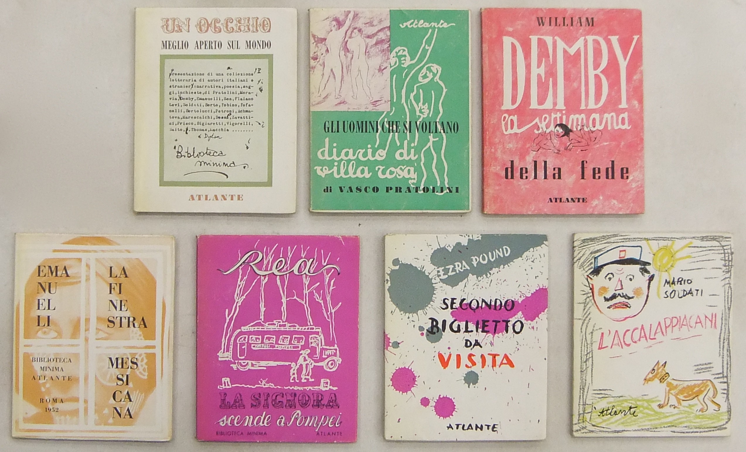 Collana Biblioteca minima diretta da G. Vicari.