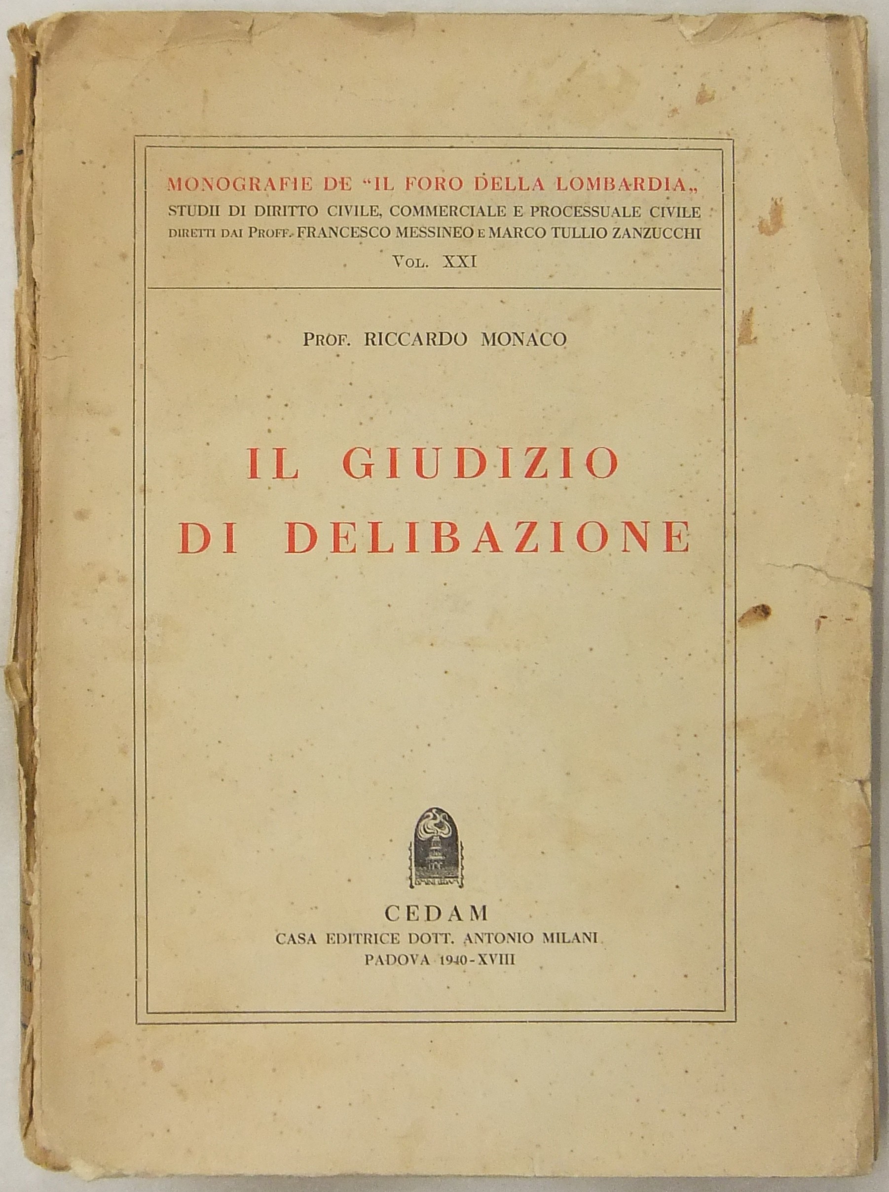 Il giudizio di delibazione