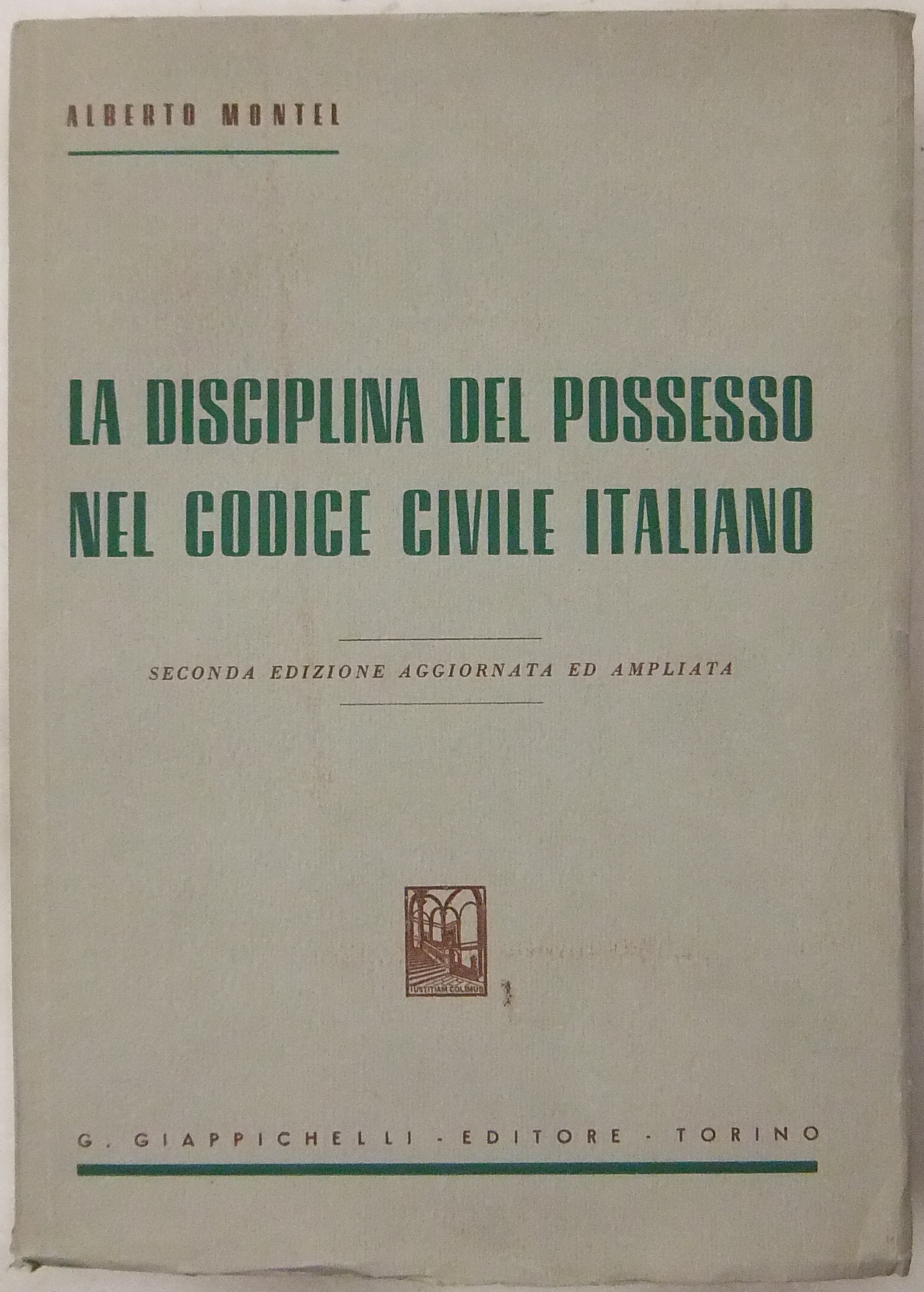La disciplina del possesso nel codice civile italiano