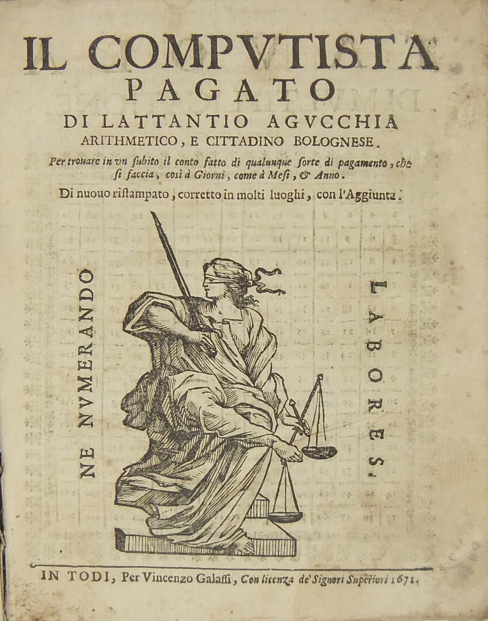 Il computista pagato