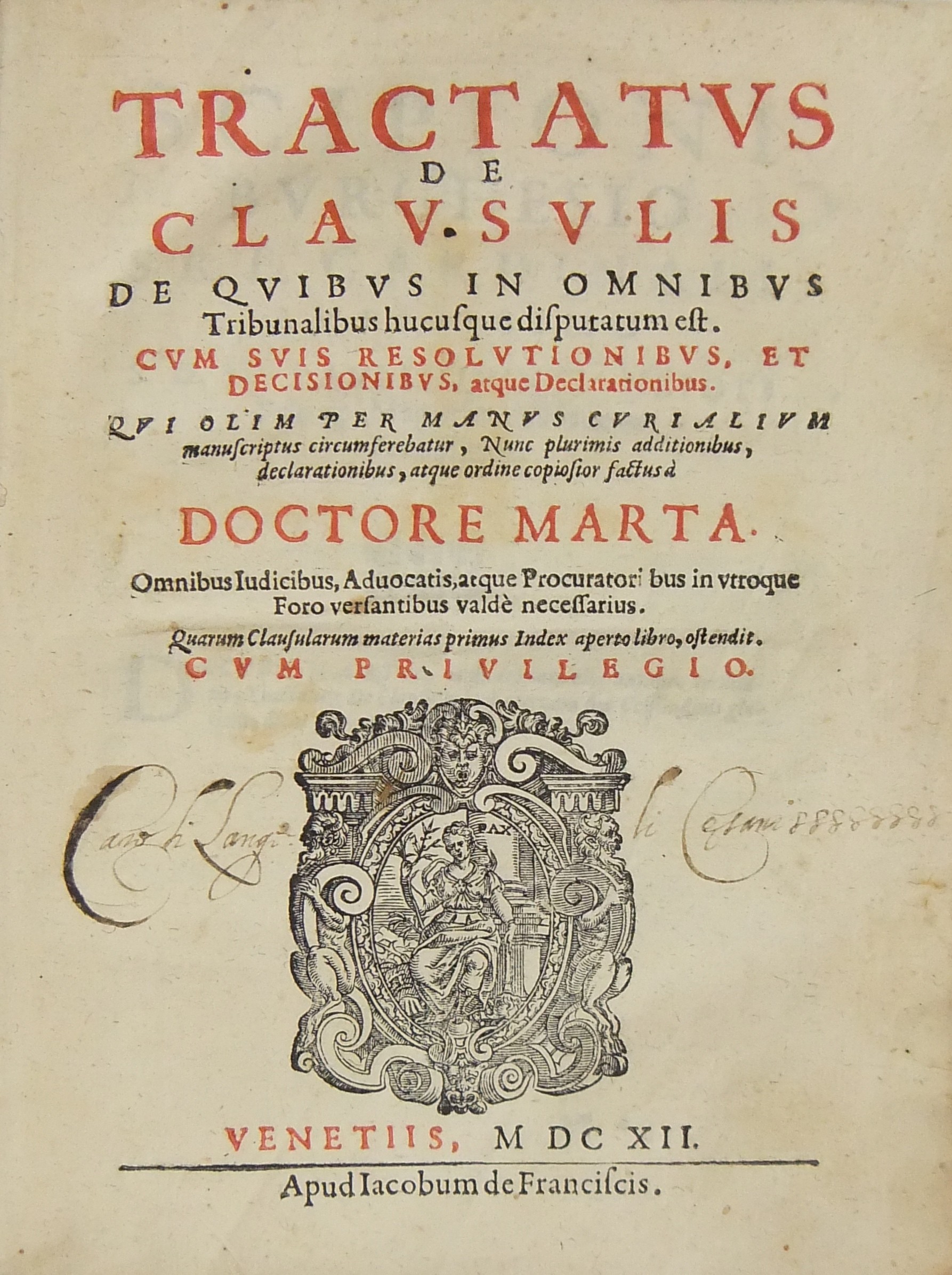 Tractatus de clausulis 