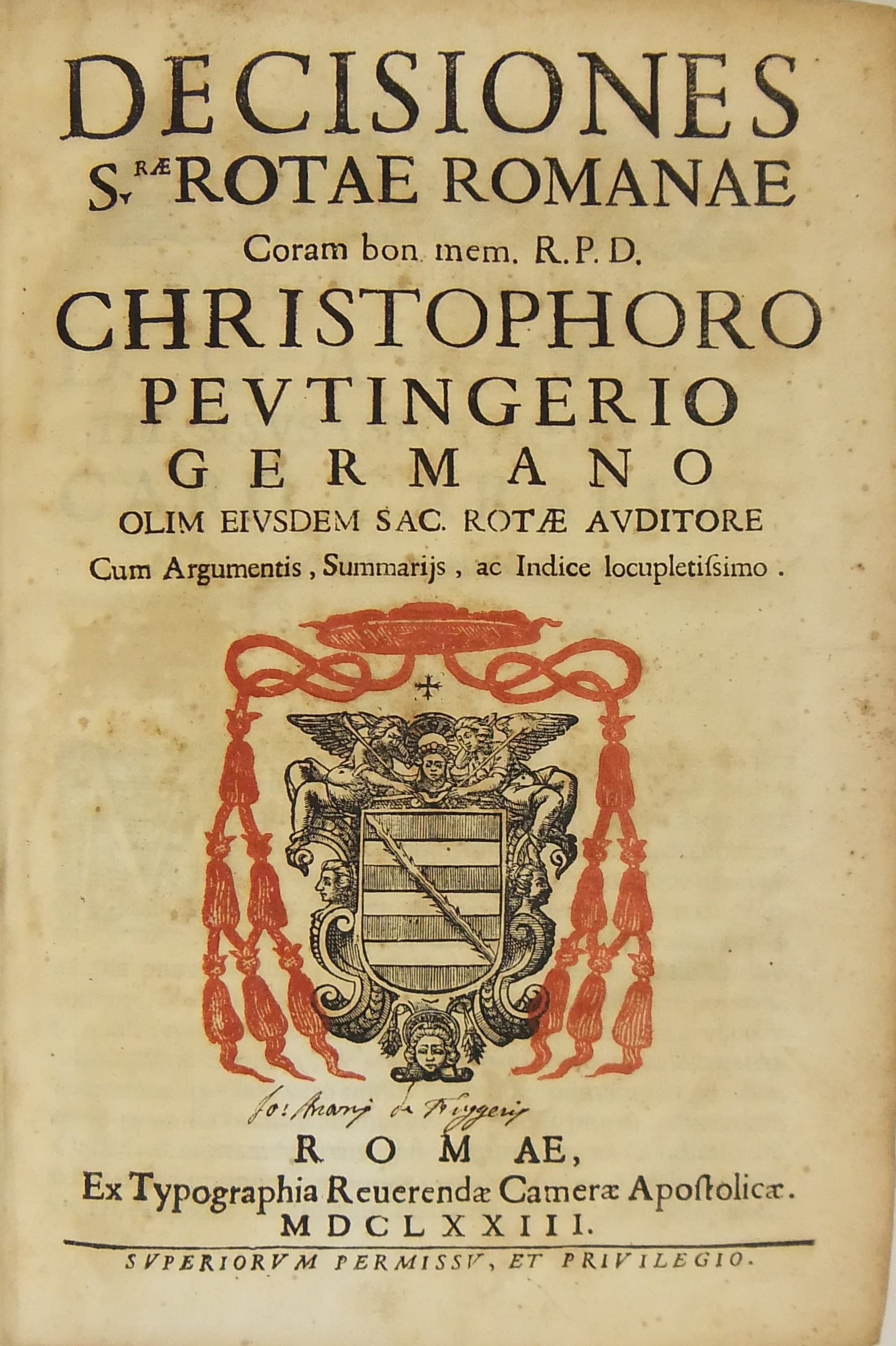 Decisiones S. Rotae Romanae