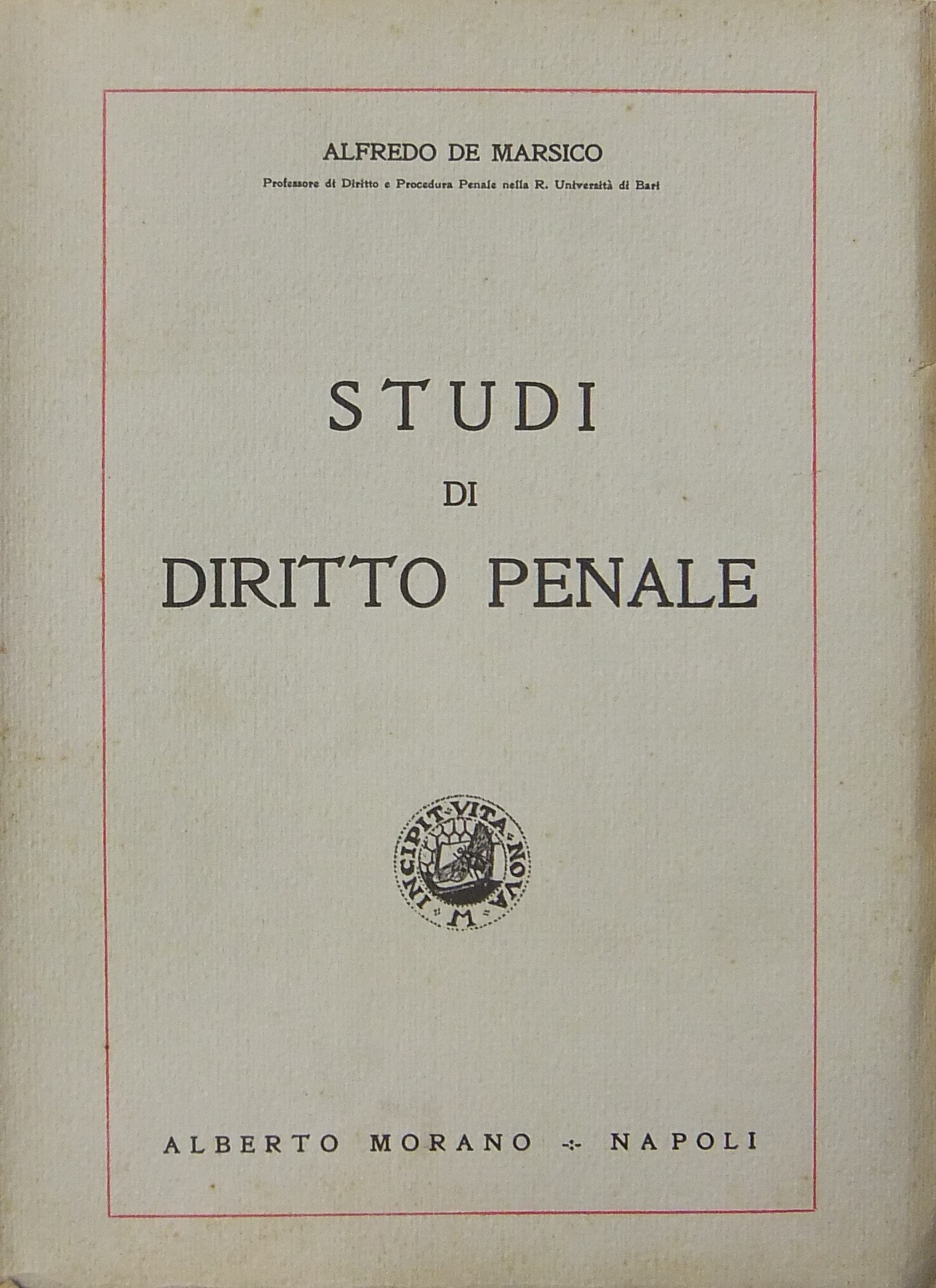 Studi di diritto penale