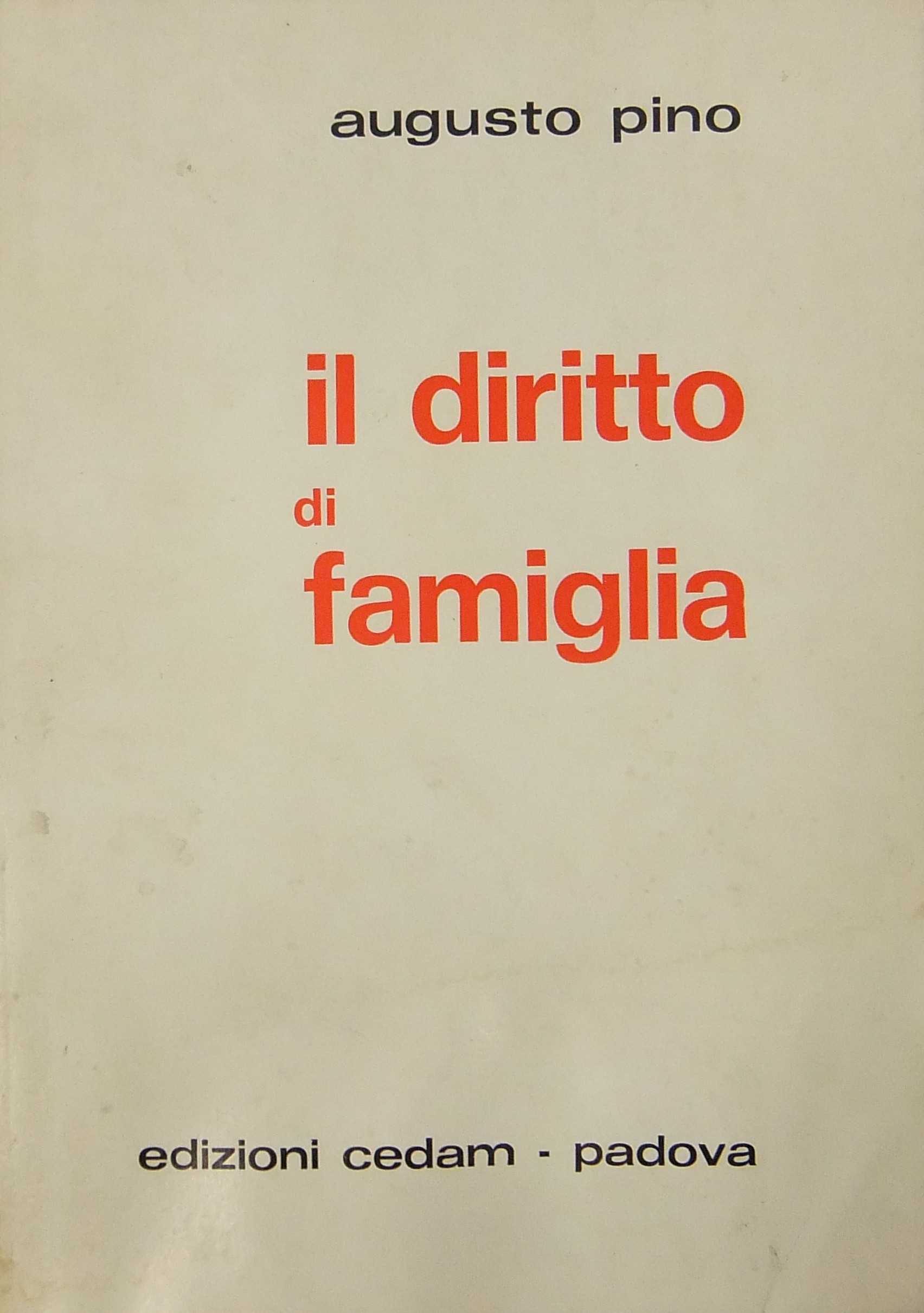 Il diritto di famiglia