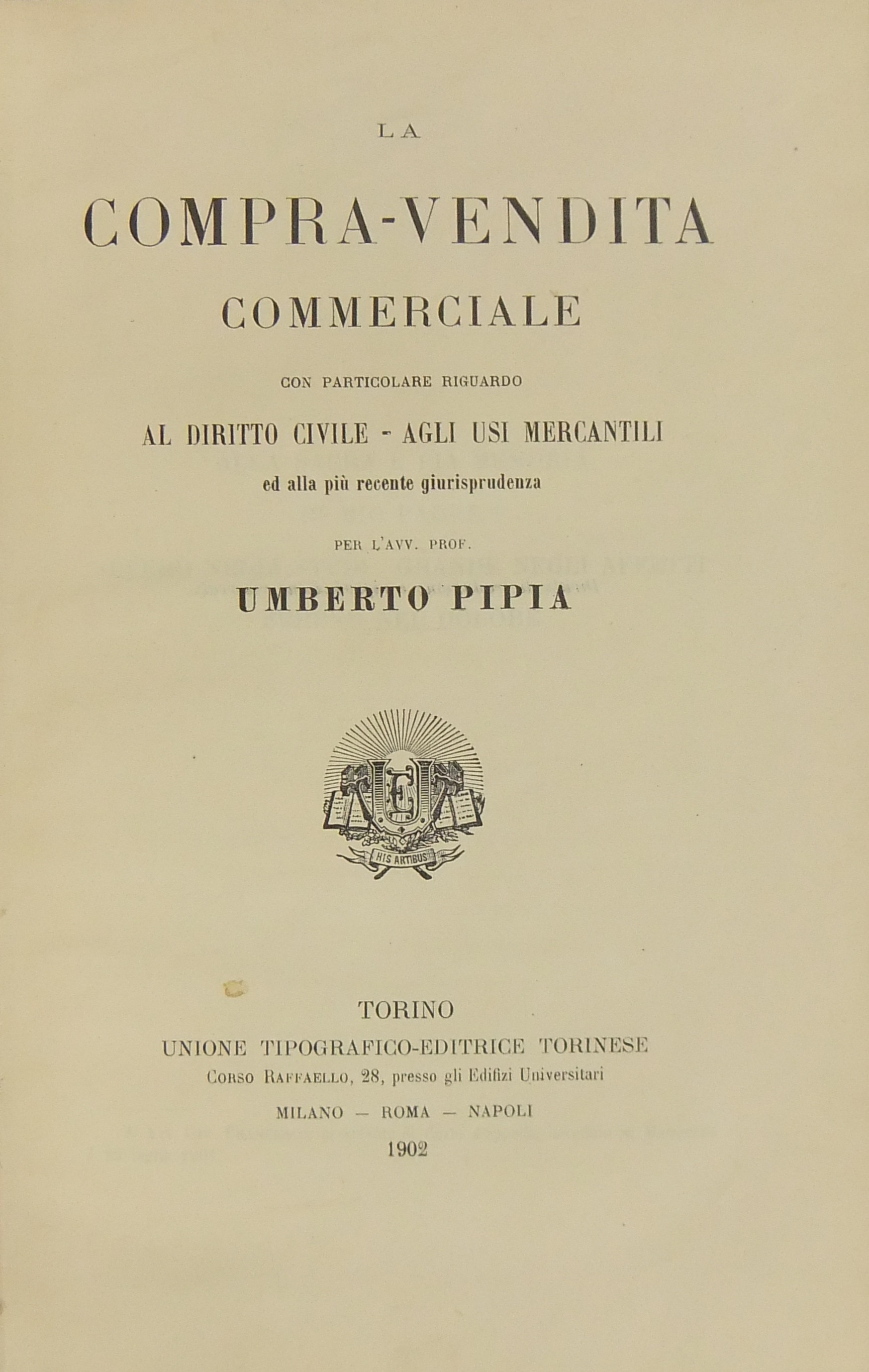 La compra-vendita commerciale