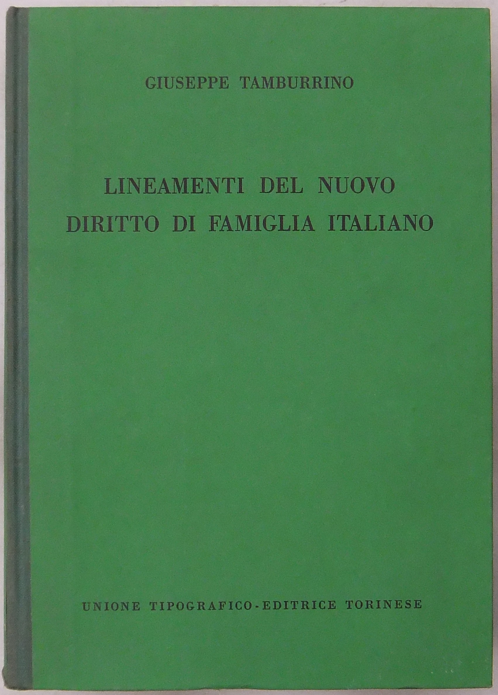 Lineamenti del nuovo diritto di famiglia italiano