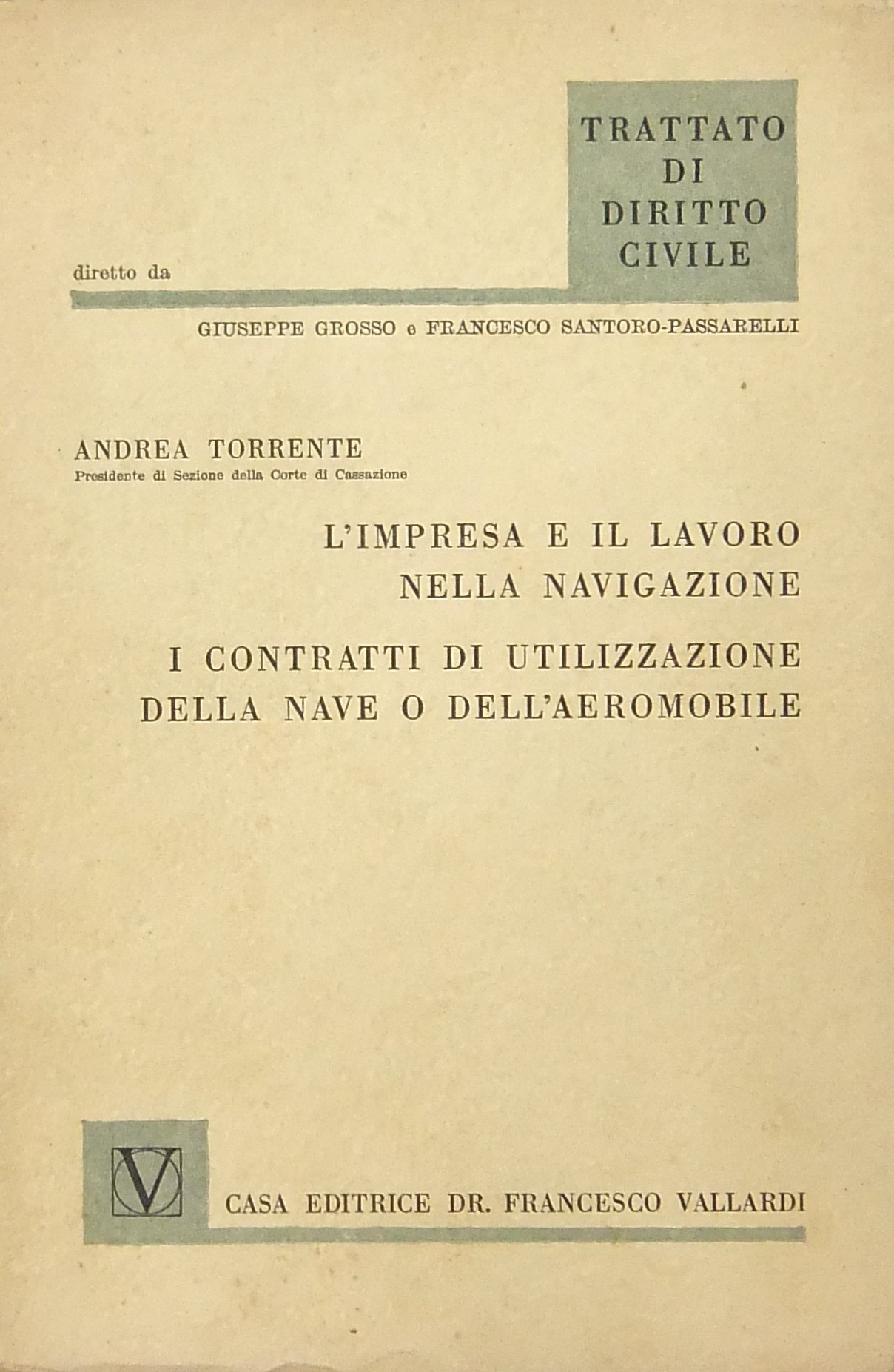 L'impresa e il lavoro nella navigazione.