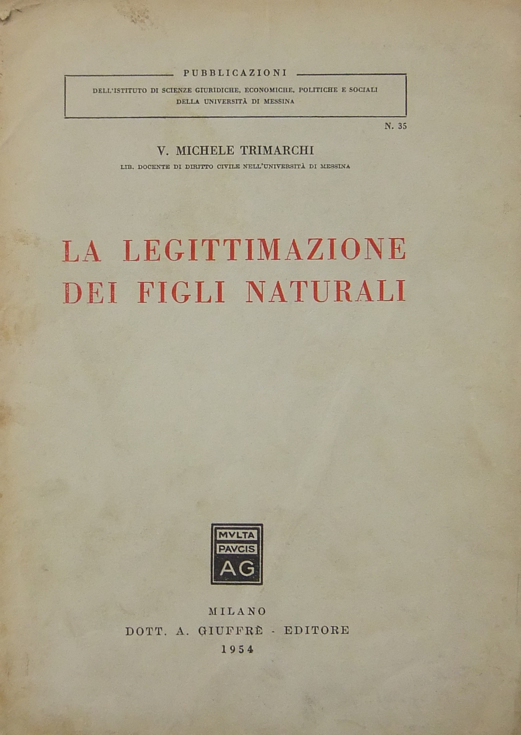 La legittimazione dei figli naturali