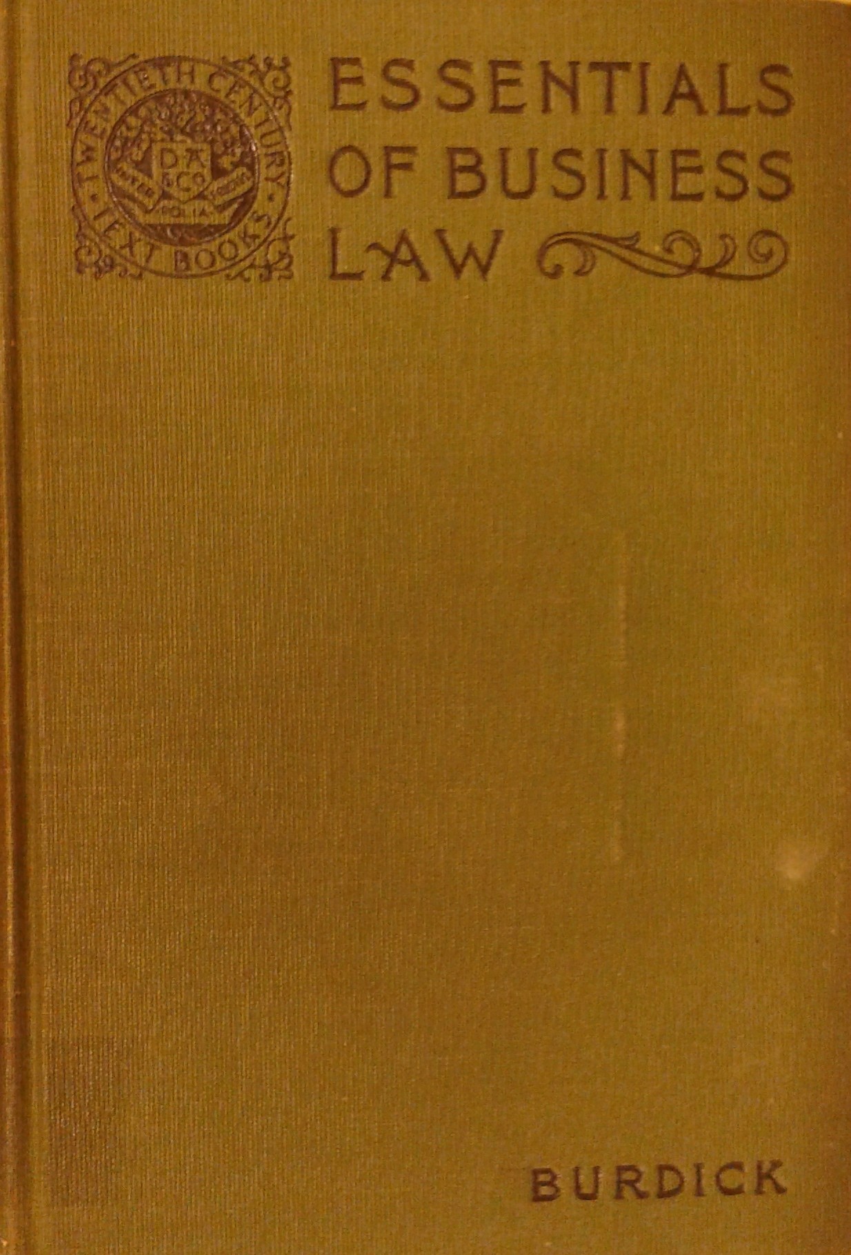 The essentials of business law