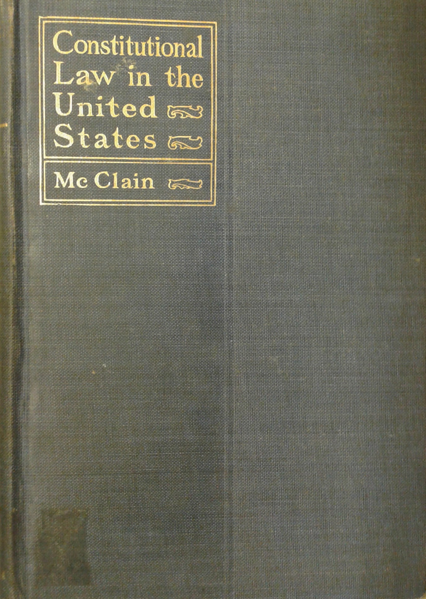 Constitutional law in the United States