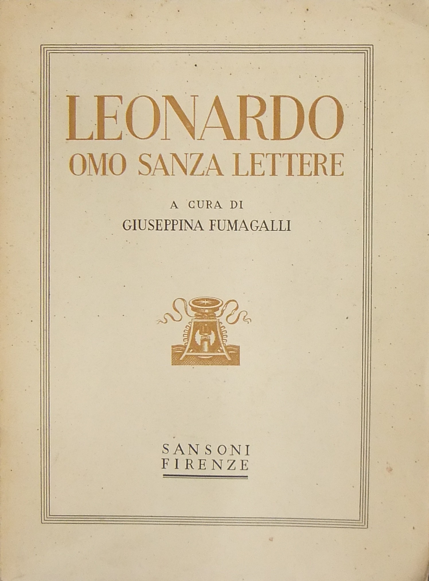 Leonardo omo sanza lettere