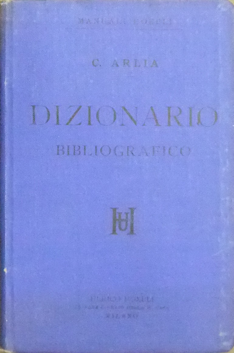 Dizionario bibliografico. 
