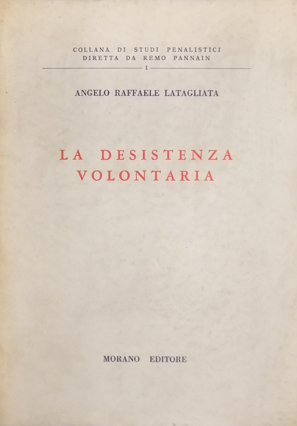 La desistenza volontaria