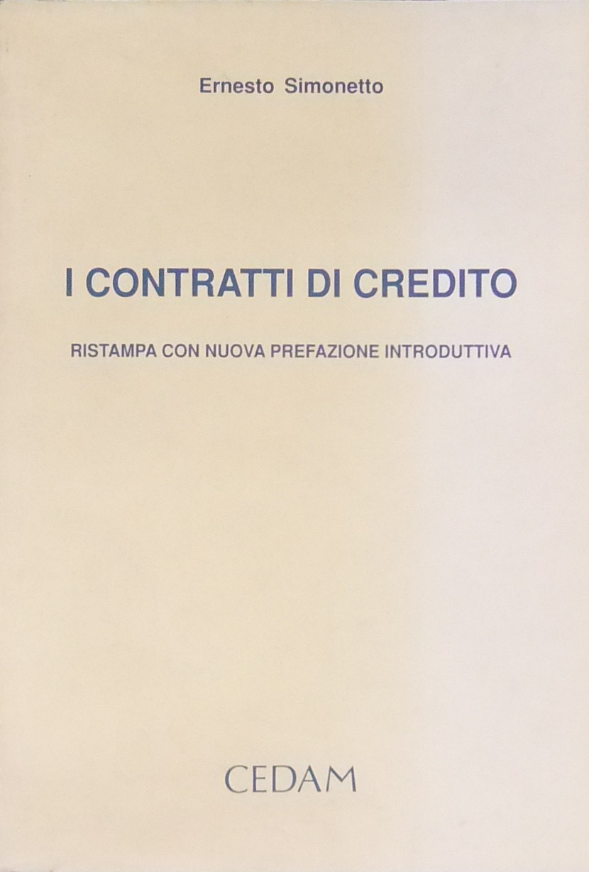 I contratti di credito