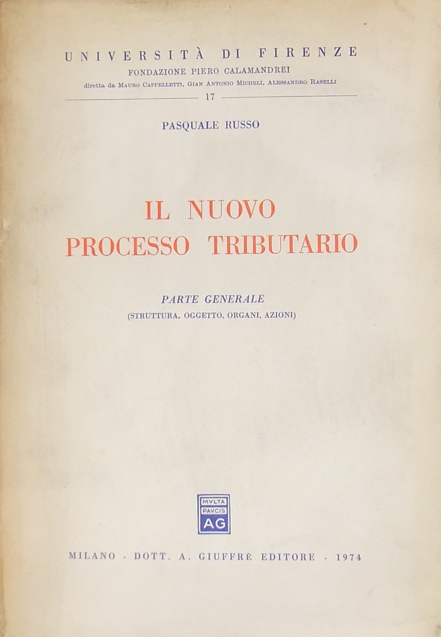 Il nuovo processo tributario.