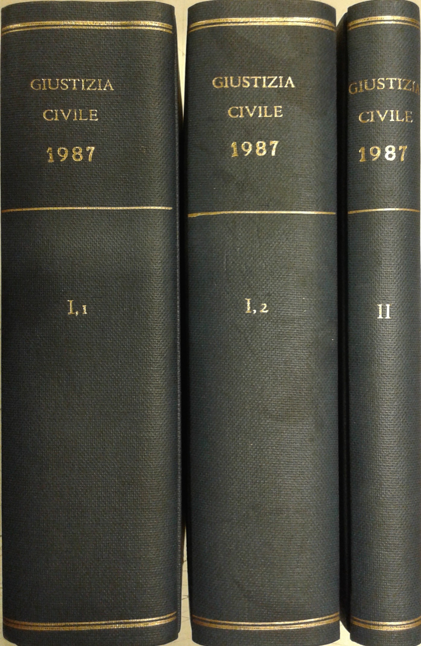 Giustizia Civile. Rivista mensile di giurisprudenza.