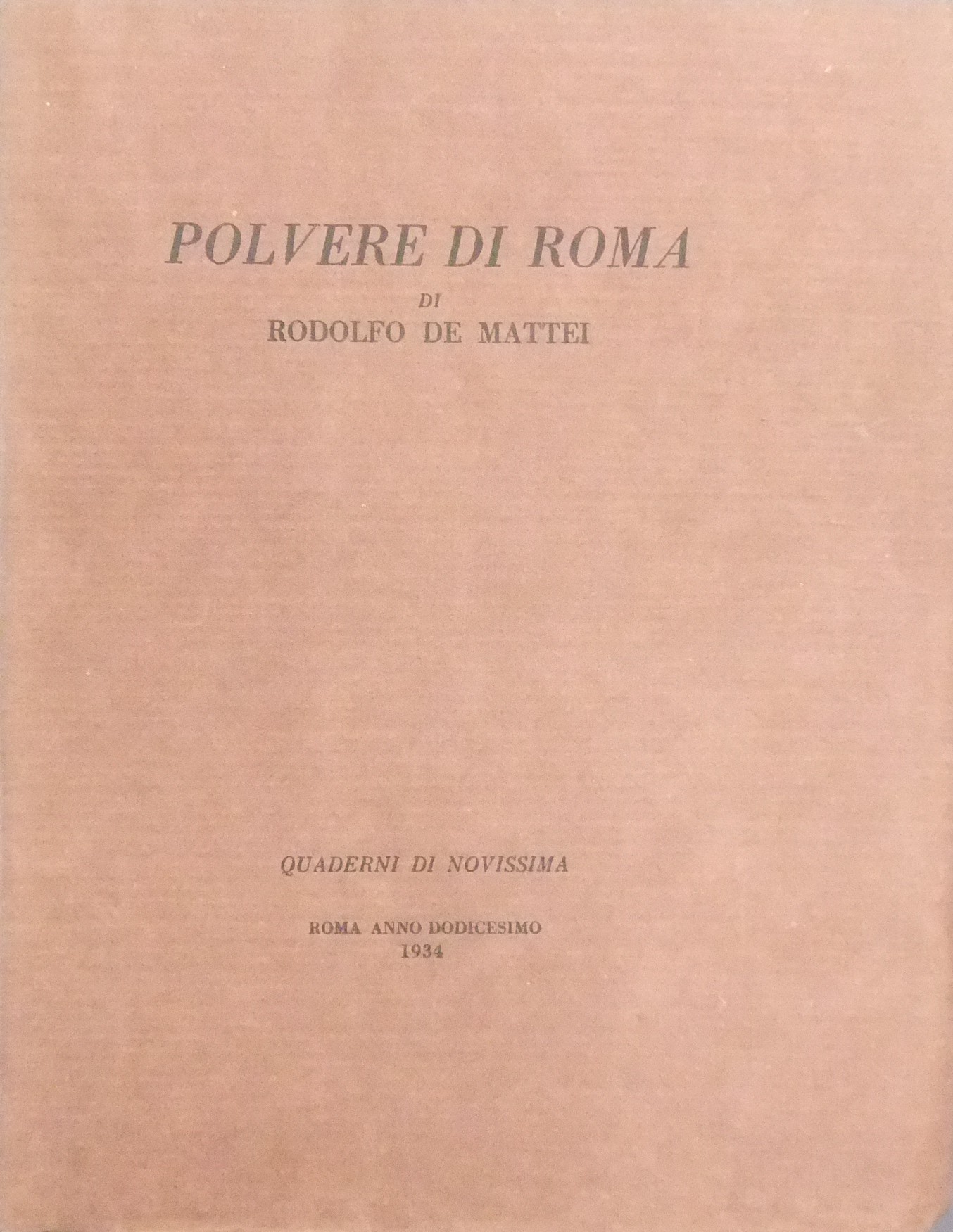 Polvere di Roma