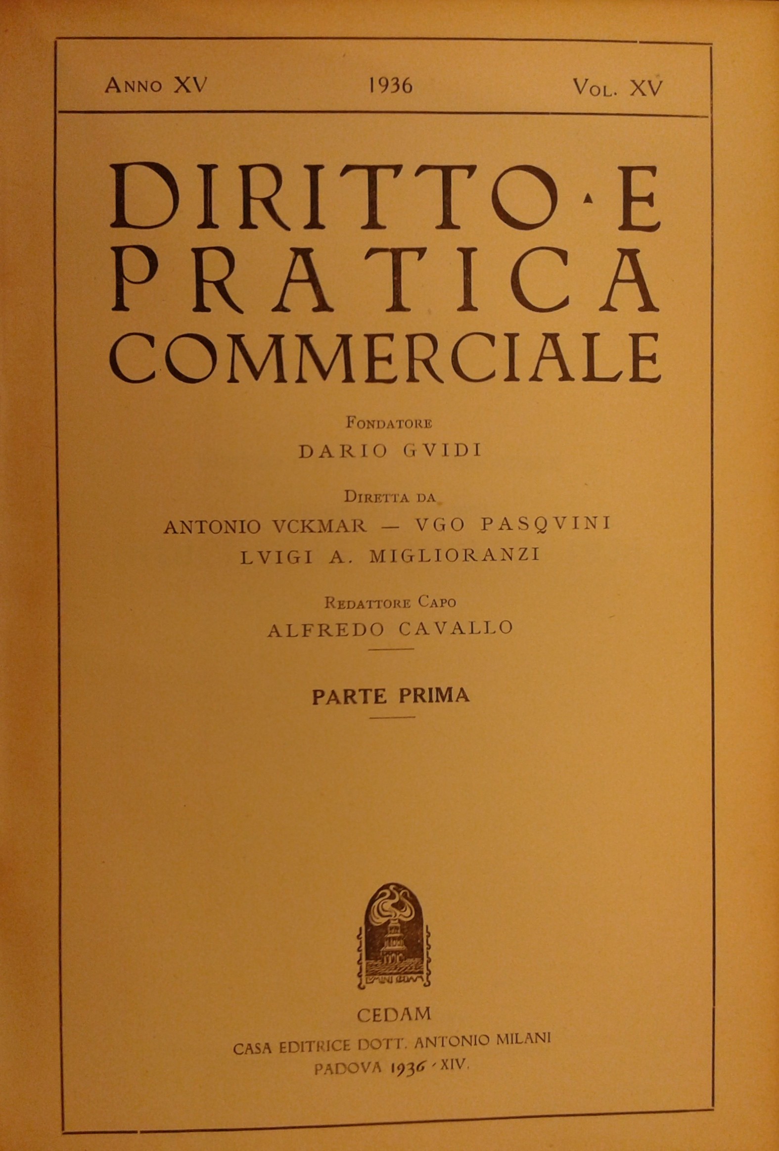 Diritto e Pratica Commerciale.