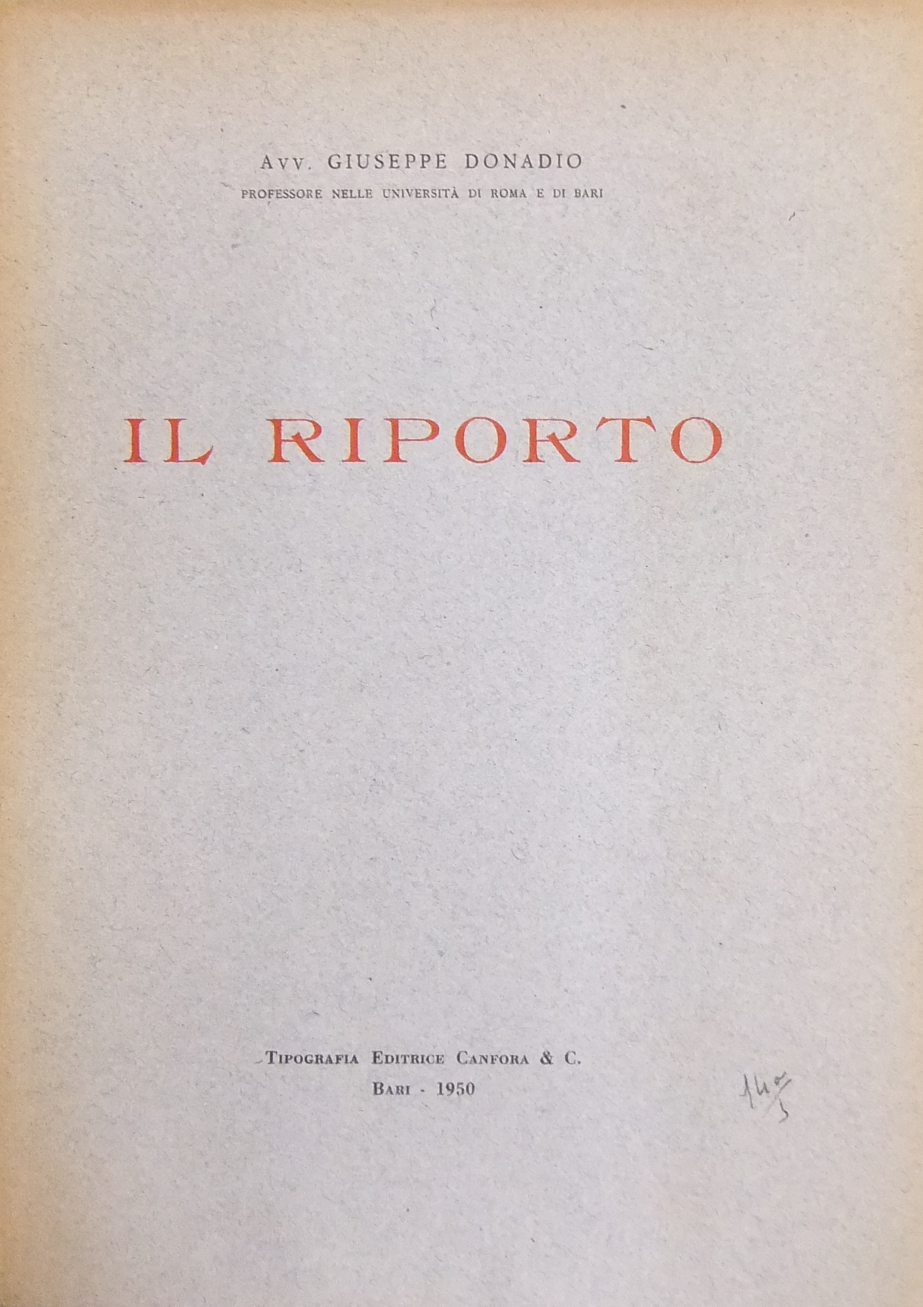 Il riporto