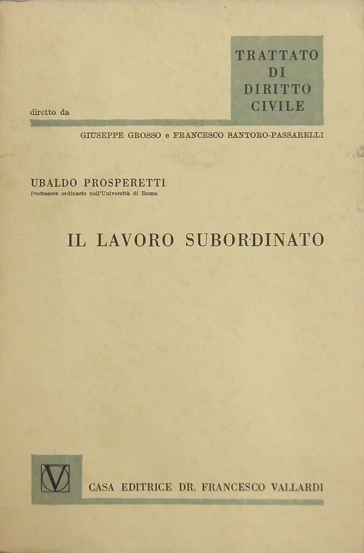 Il lavoro subordinato