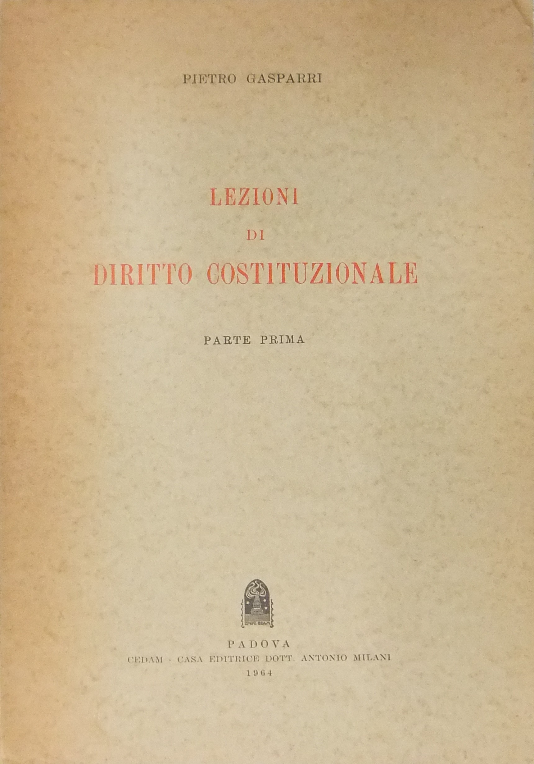 Lezioni di diritto costituzionale
