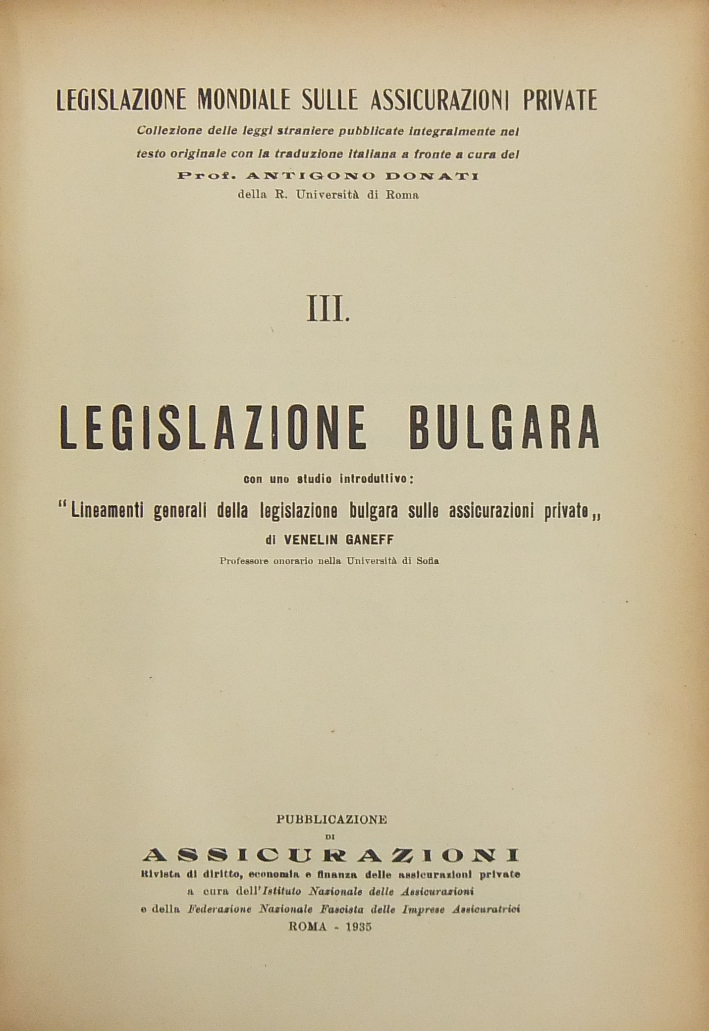 Legislazione bulgara 