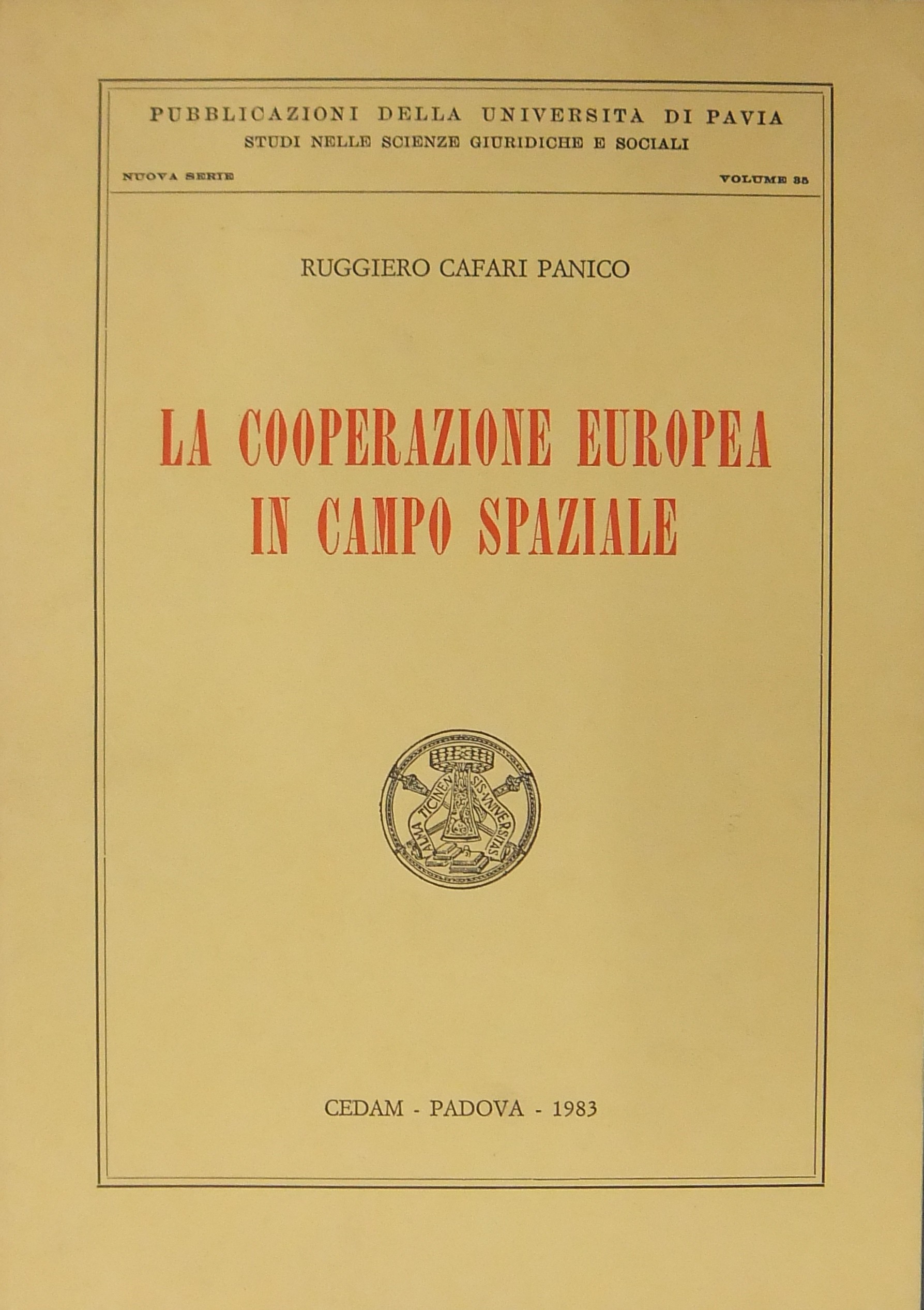 La cooperazione europea in campo spaziale