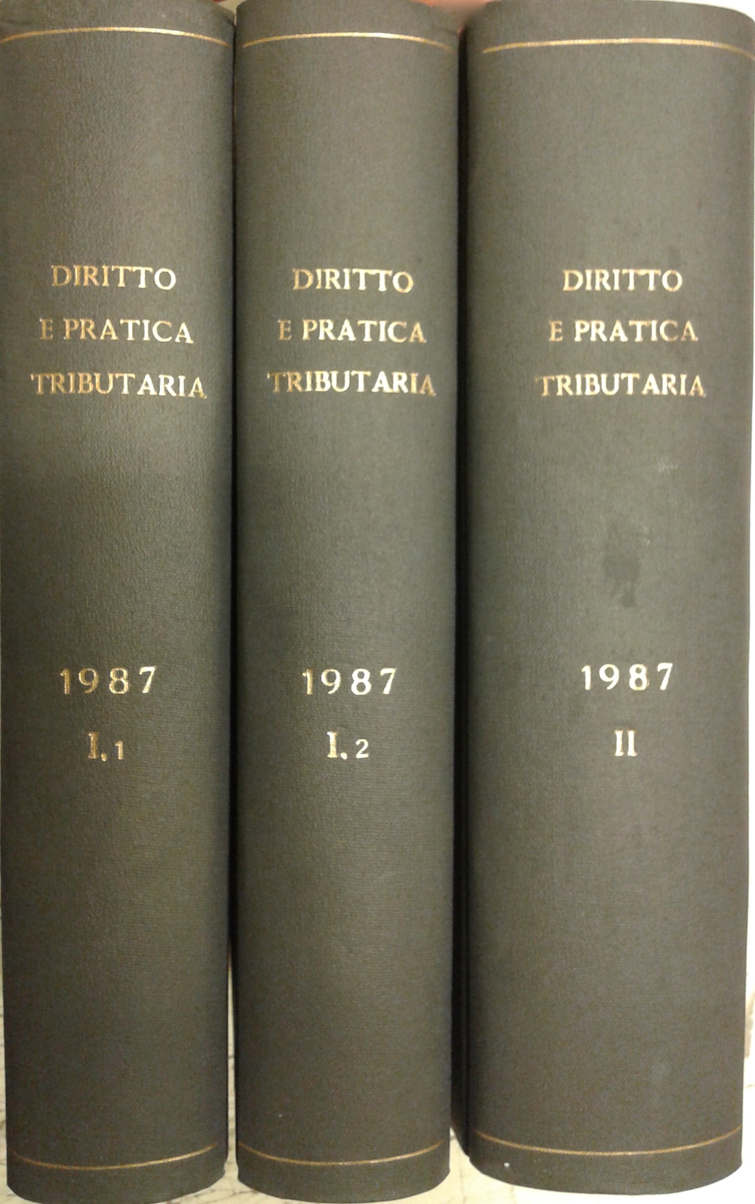 Diritto e Pratica Tributaria. Diretta da Victor Uckmar.