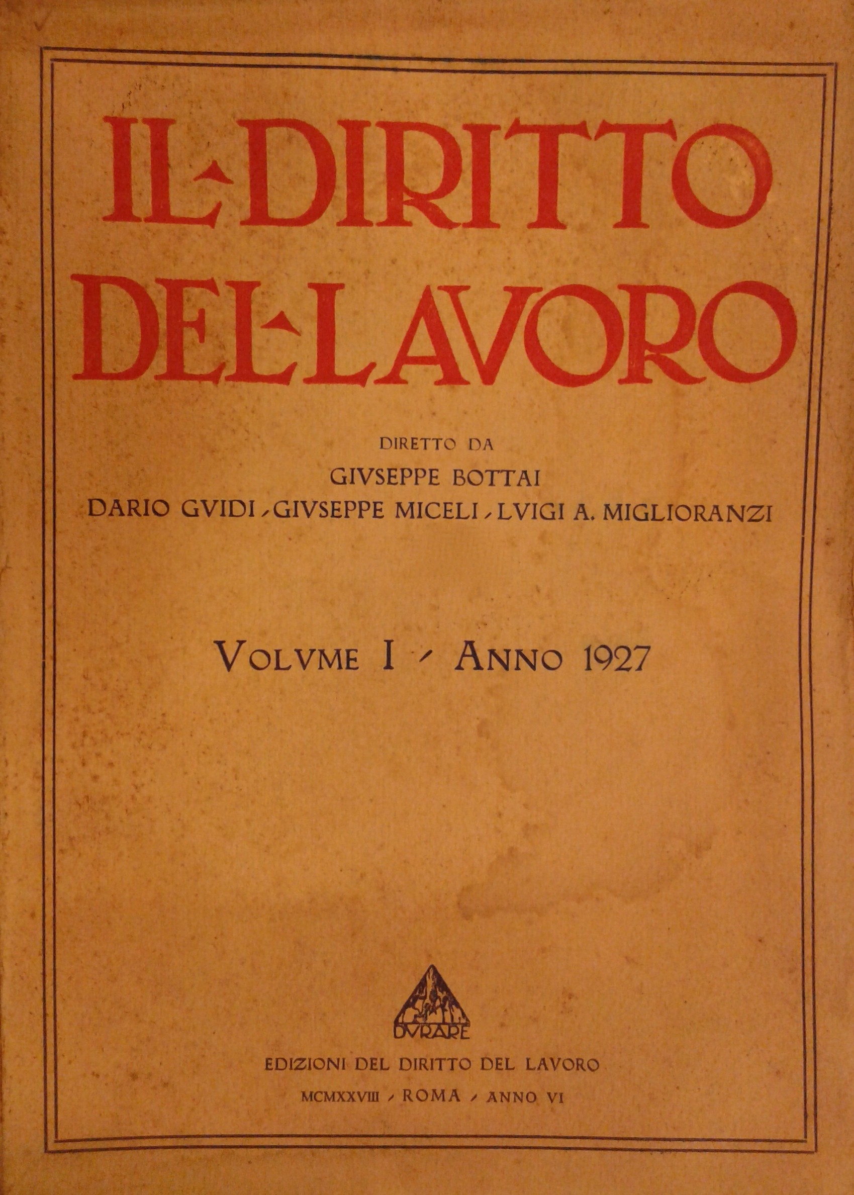 Il Diritto del lavoro