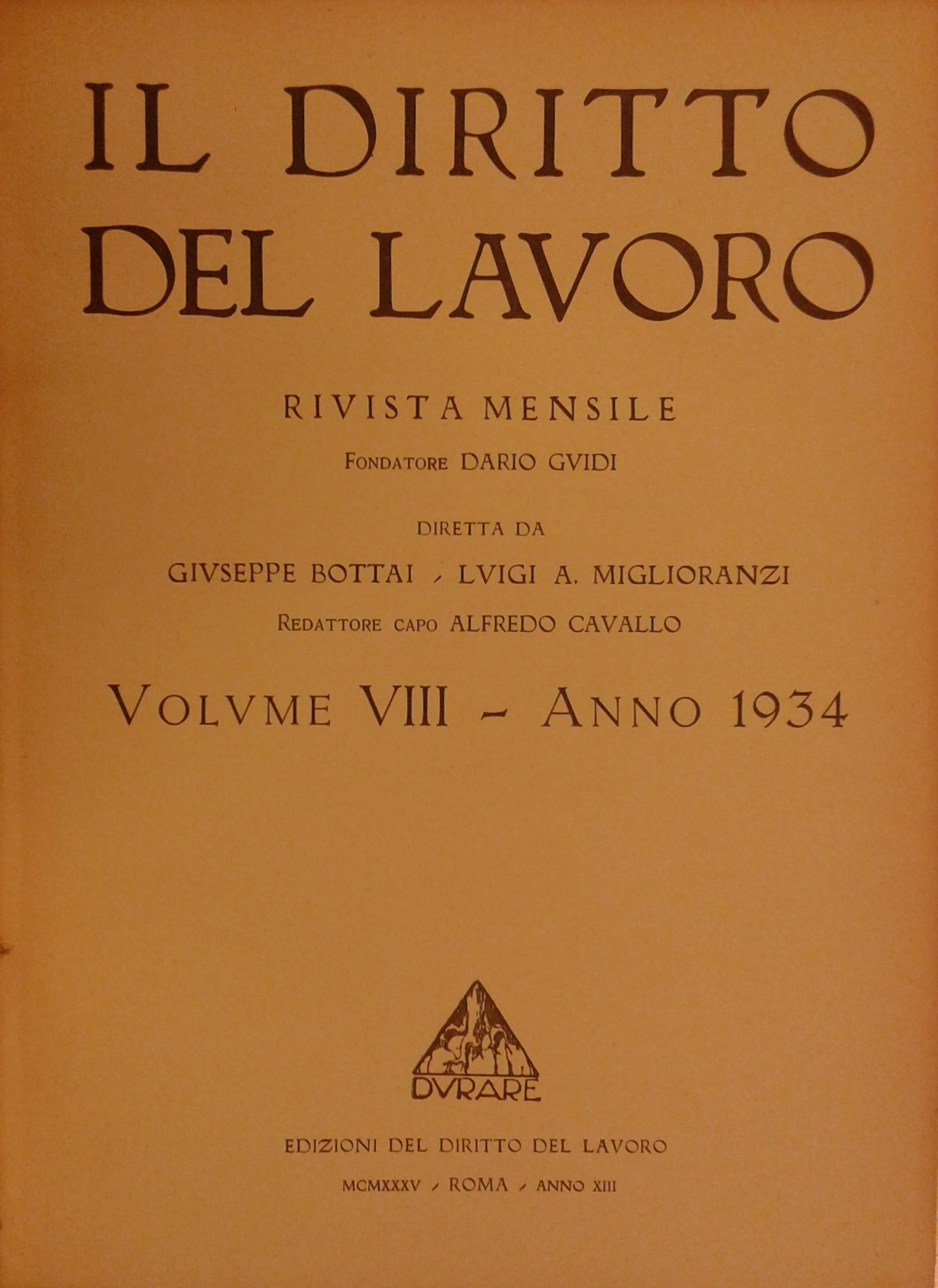 Il Diritto del lavoro