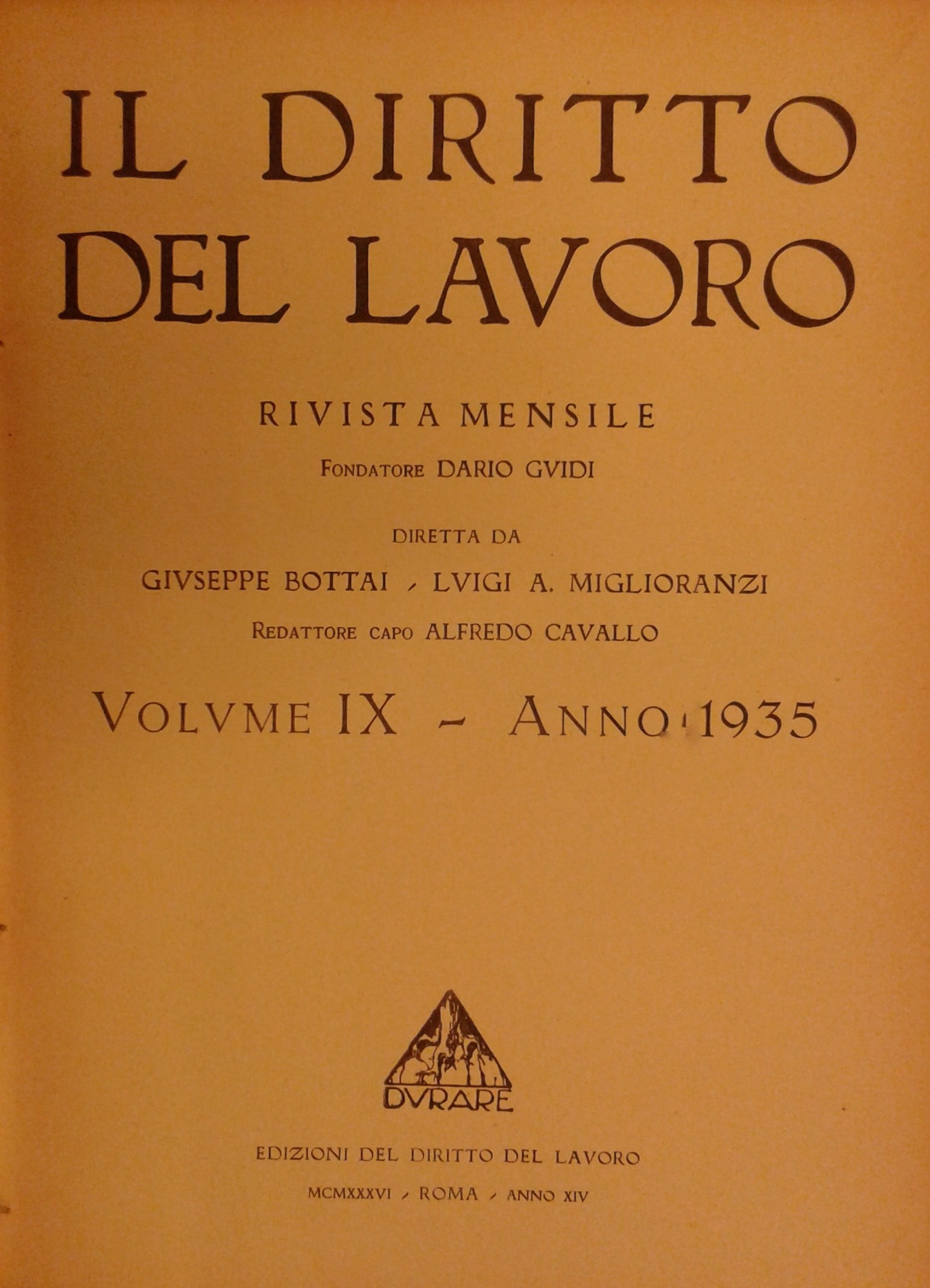 Il Diritto del lavoro