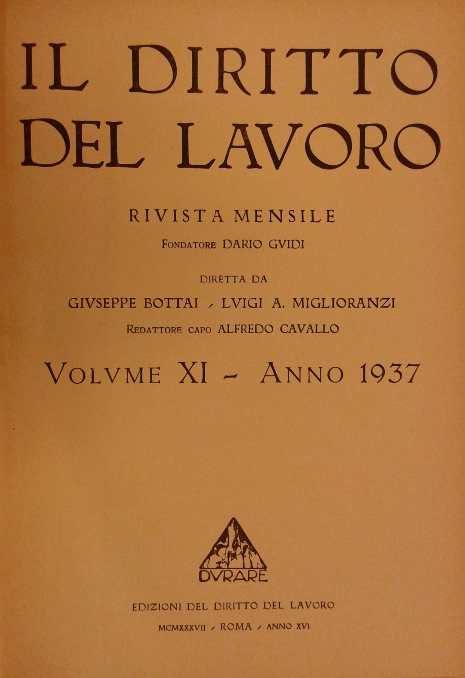 Il Diritto del lavoro