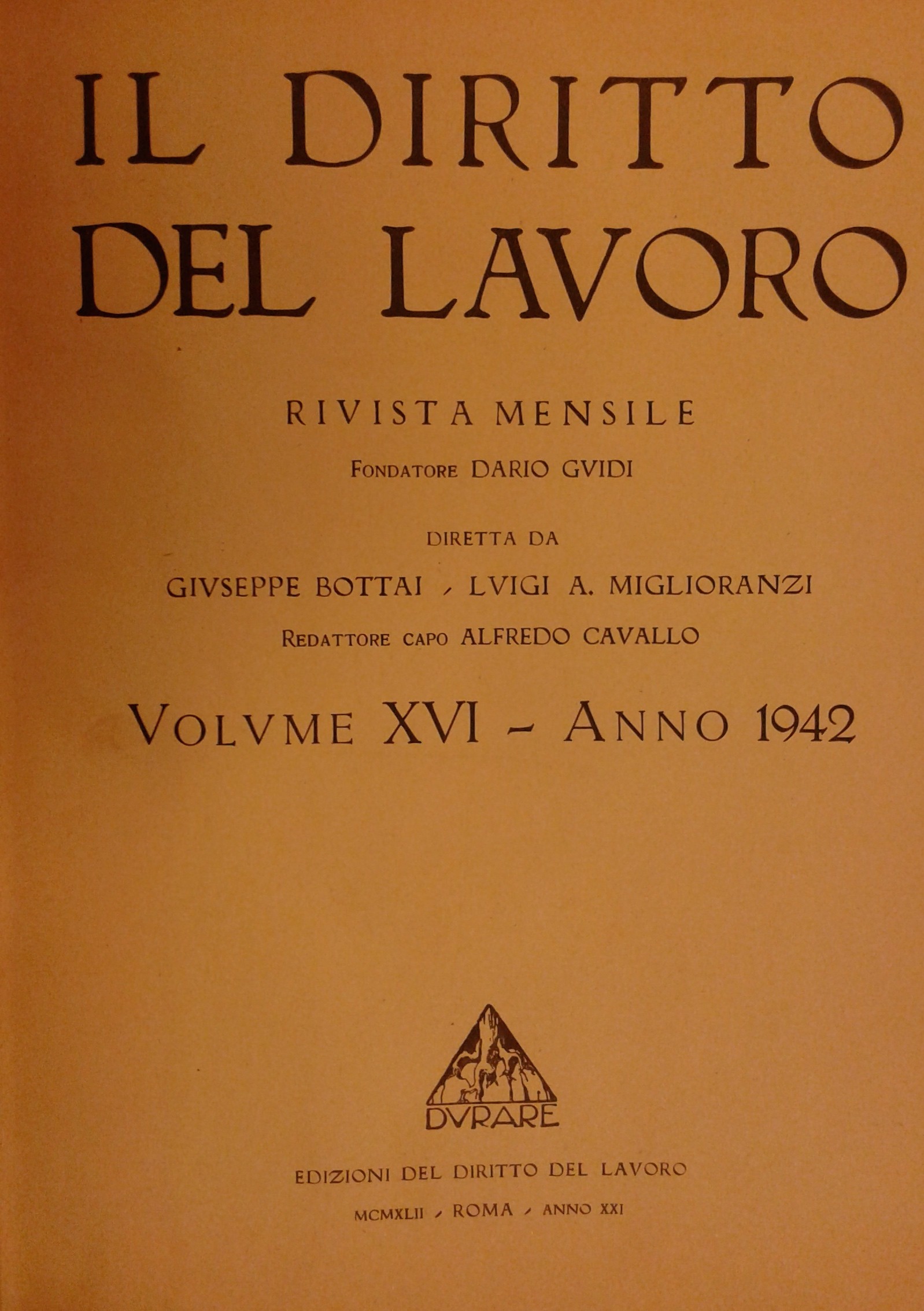 Il Diritto del lavoro