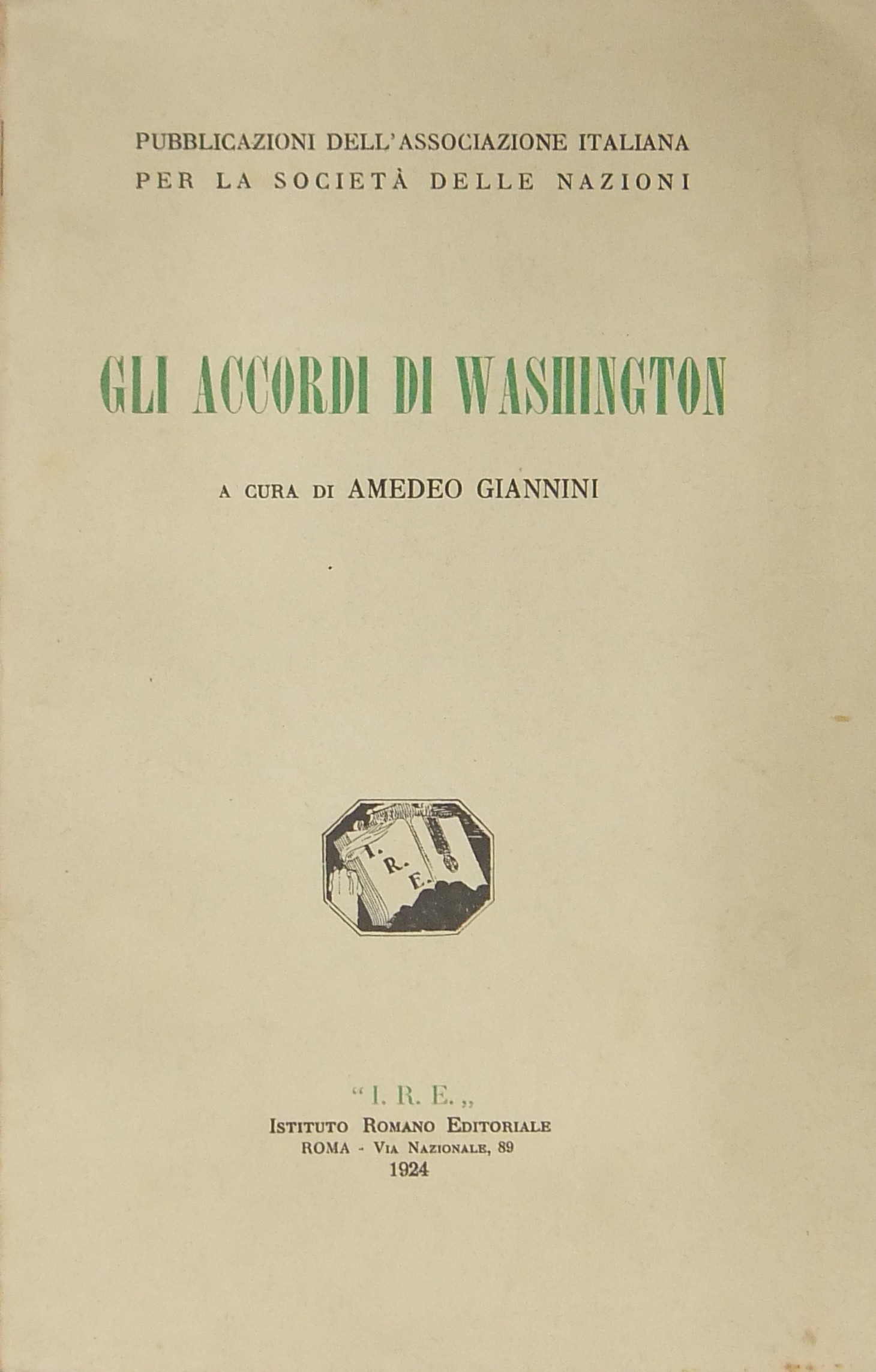 Gli accordi di Washington