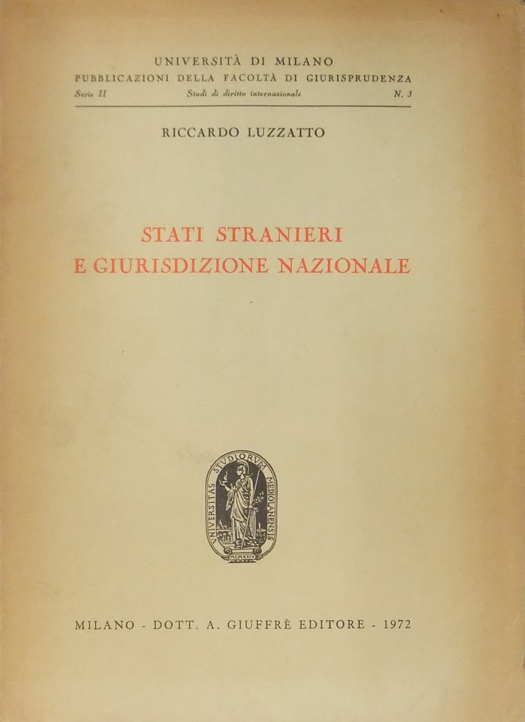 Stati stranieri e giurisdizione nazionale