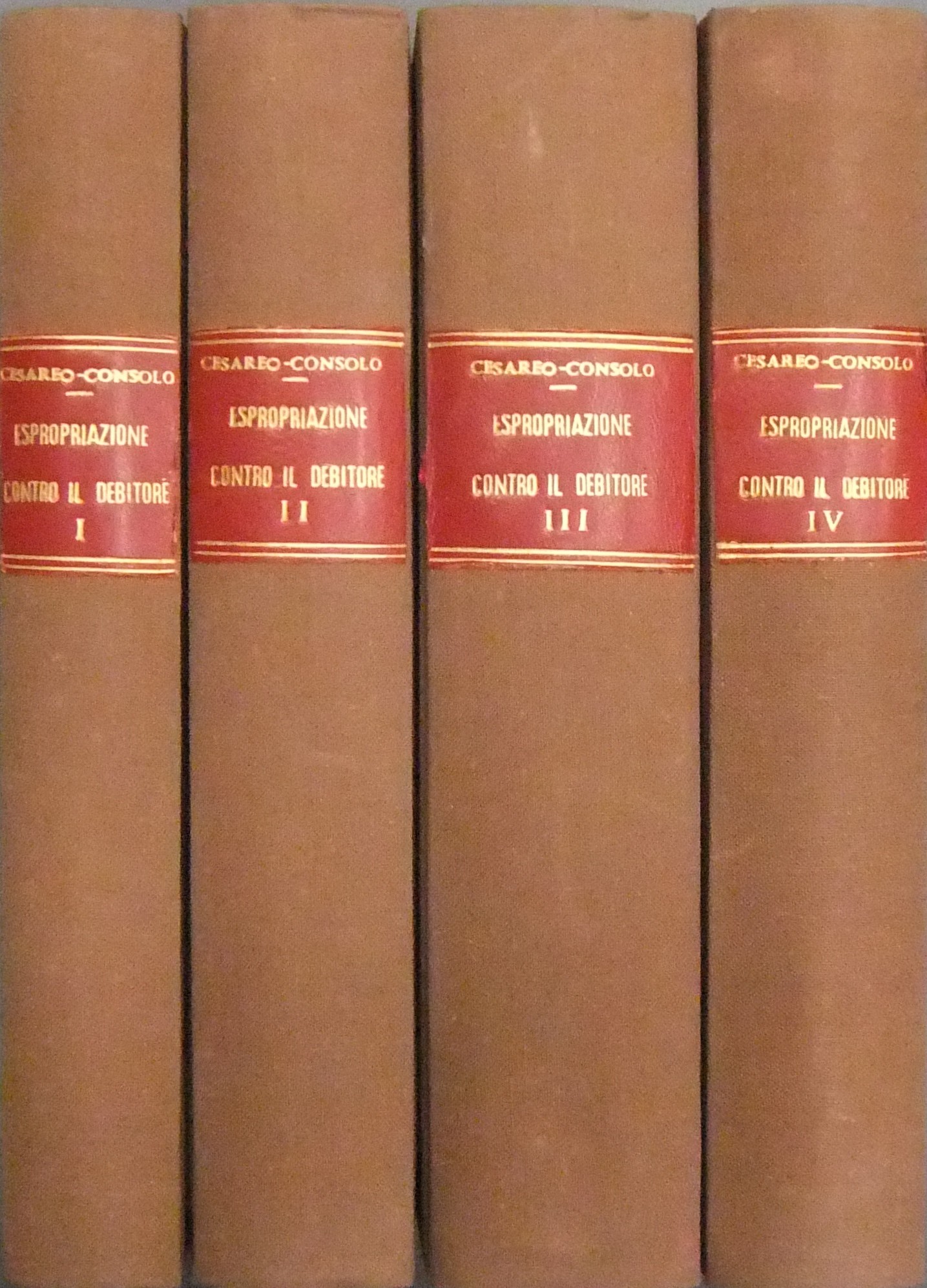 Trattato della espropriazione contro il debitore.