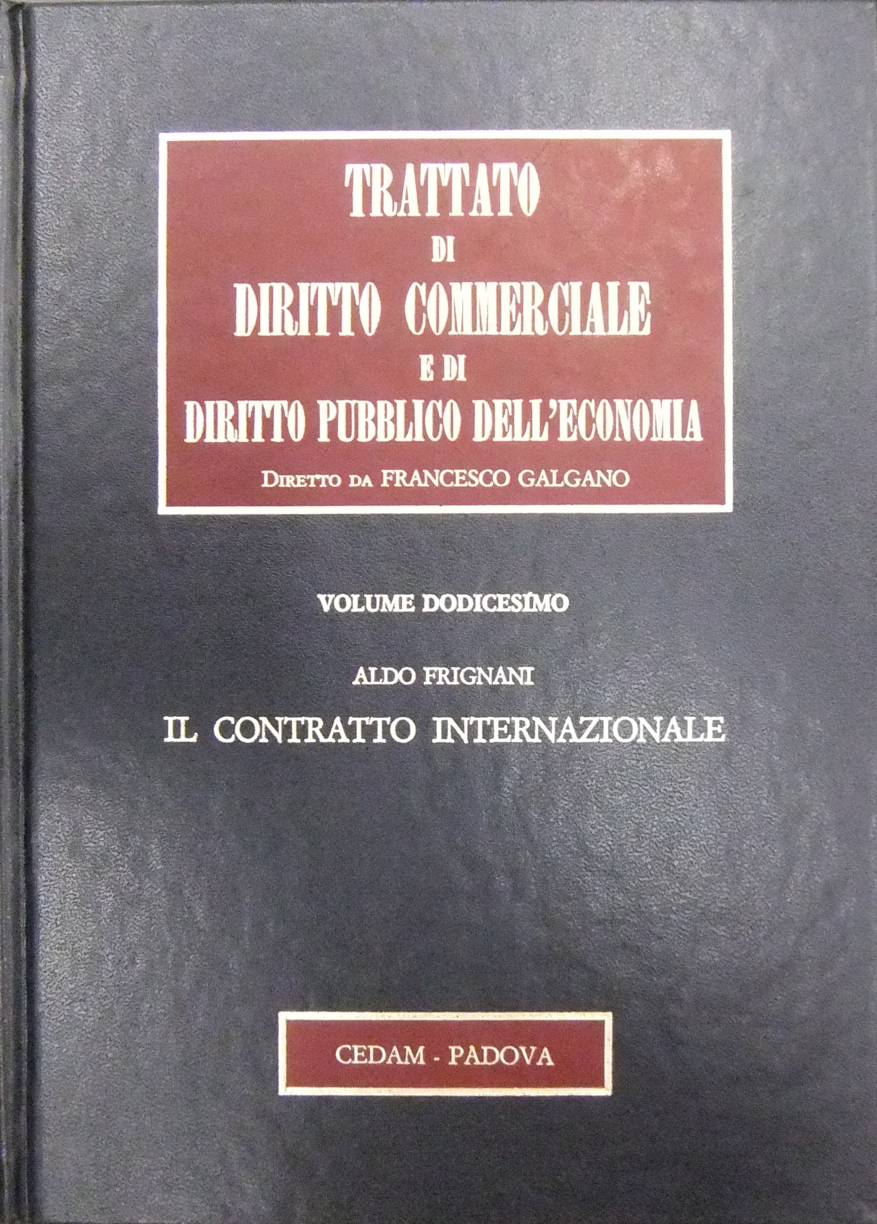 Il contratto internazionale