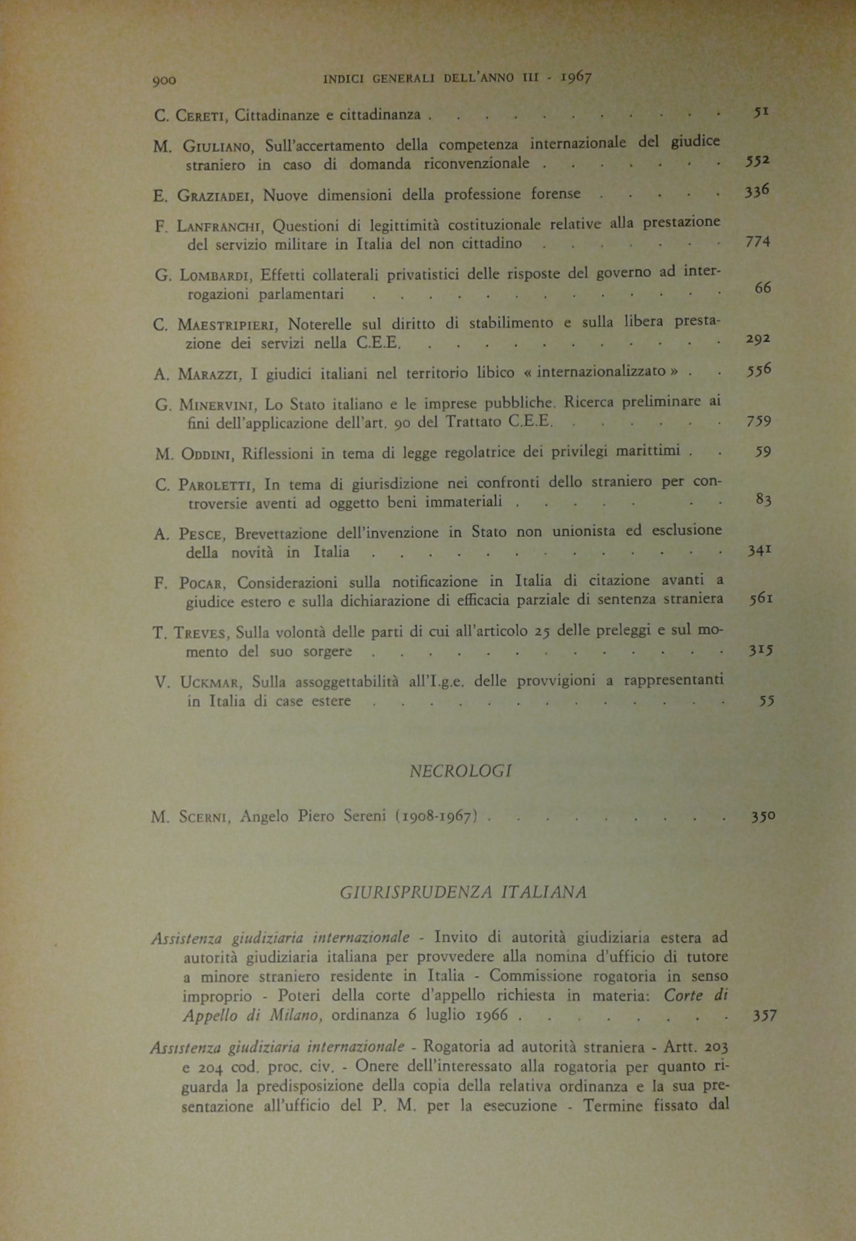 Rivista di diritto internazionale privato e processuale.