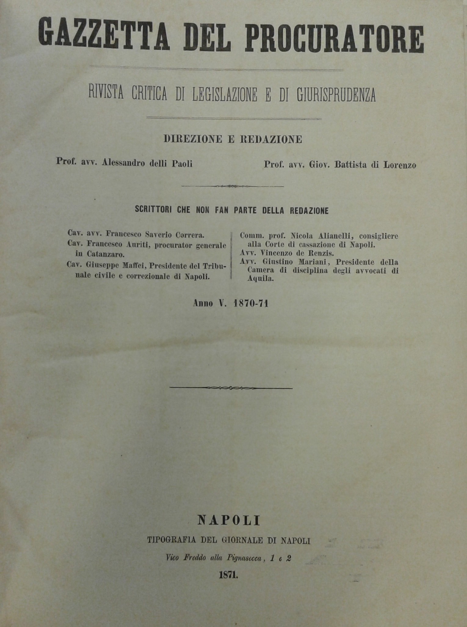 Gazzetta del Procuratore