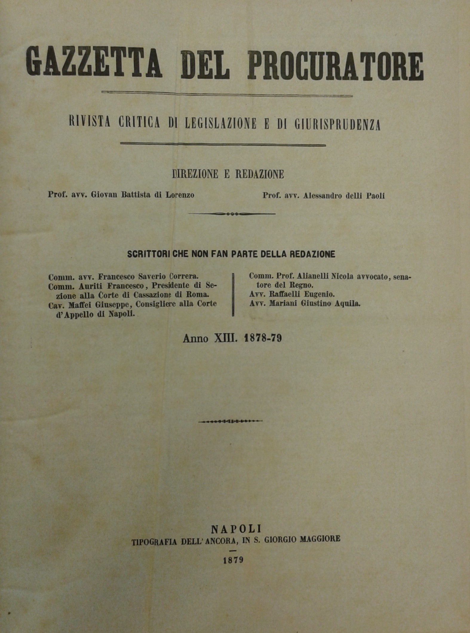 Gazzetta del Procuratore