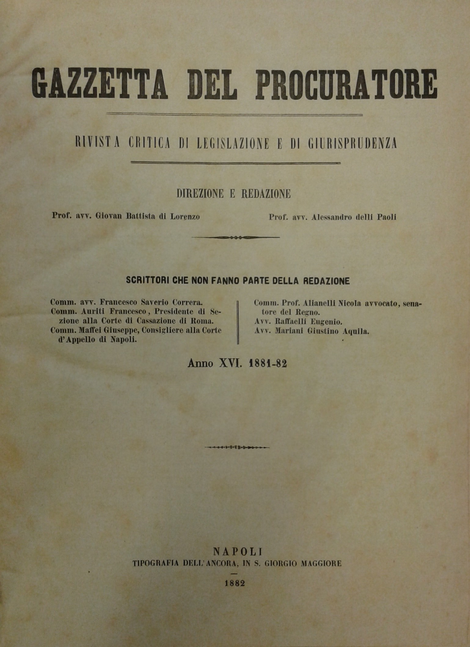 Gazzetta del Procuratore