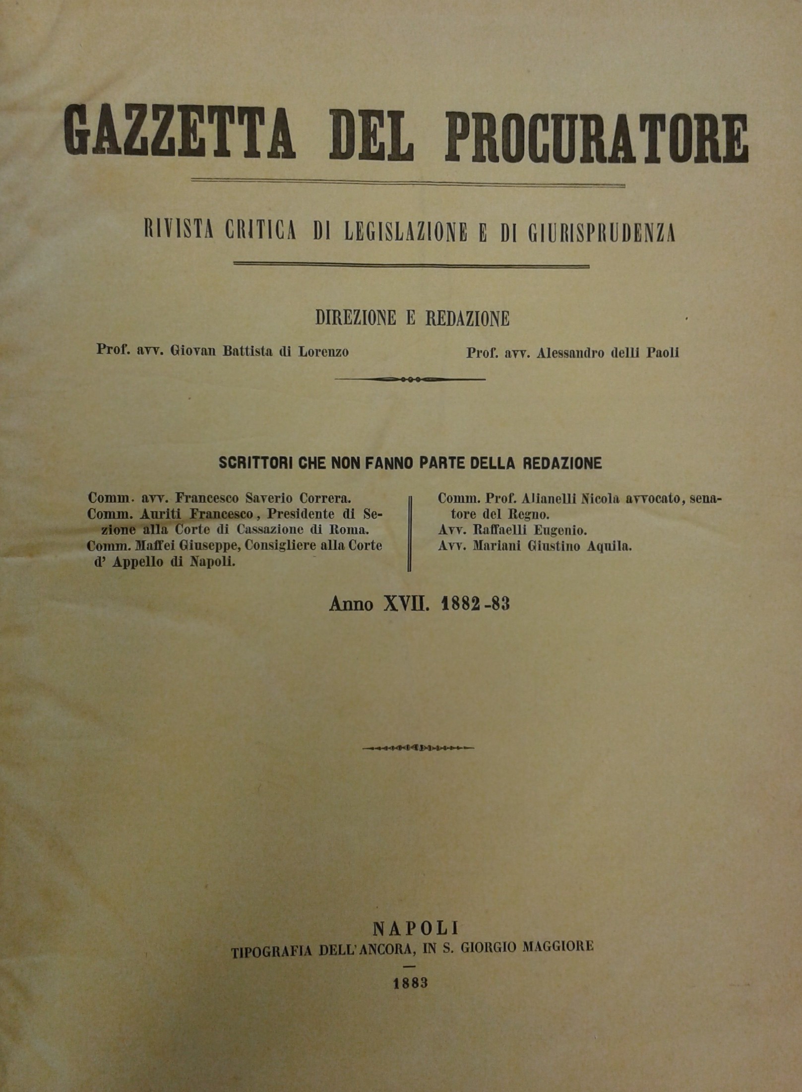 Gazzetta del Procuratore