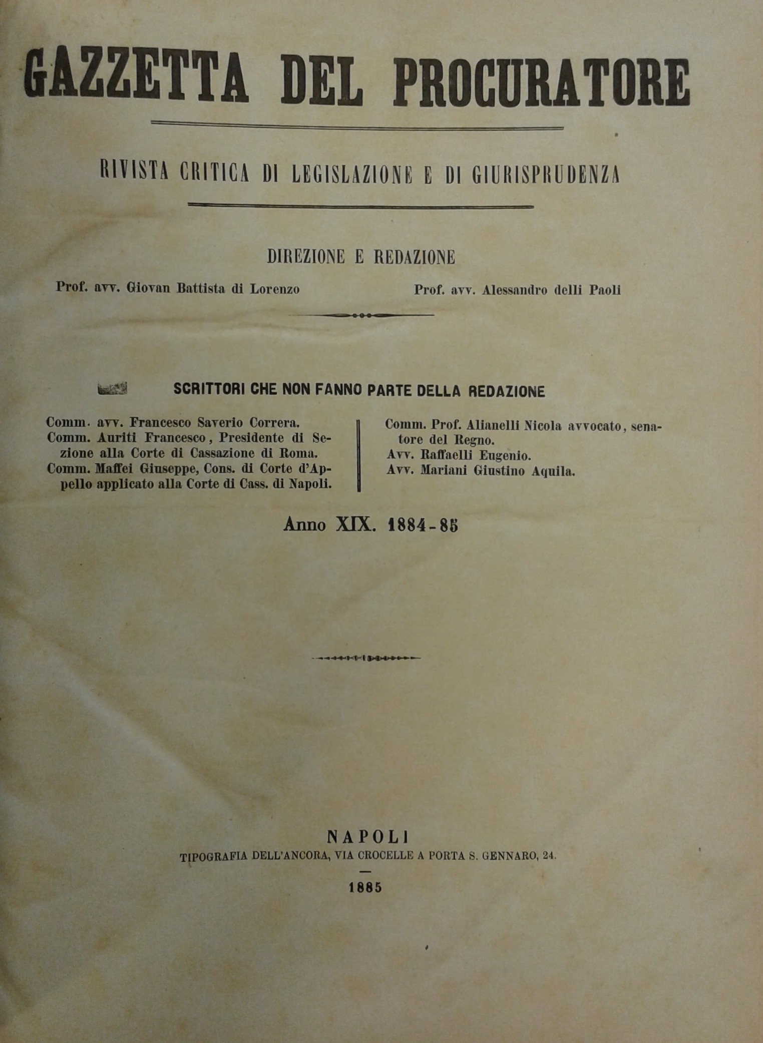 Gazzetta del Procuratore