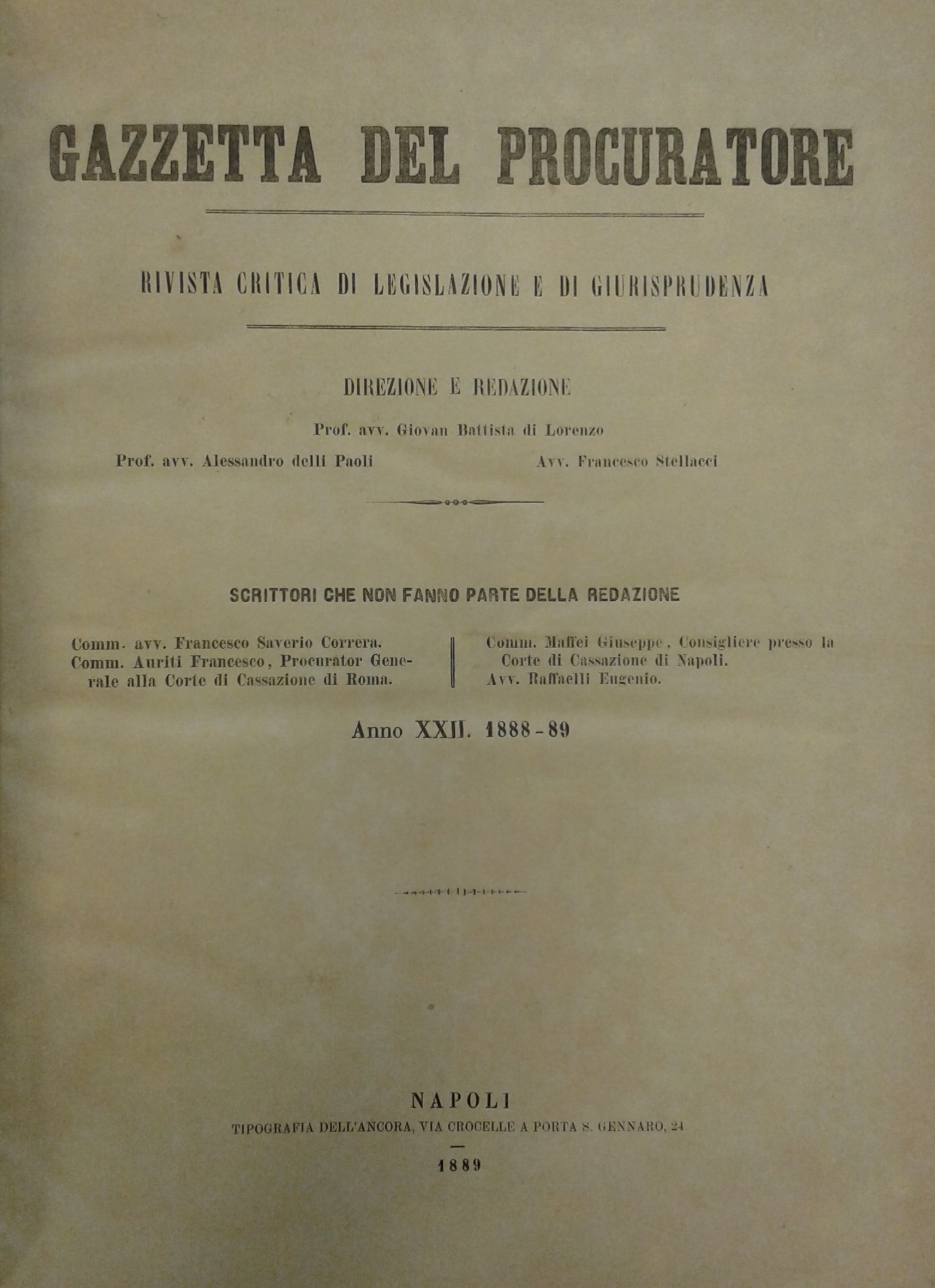 Gazzetta del Procuratore