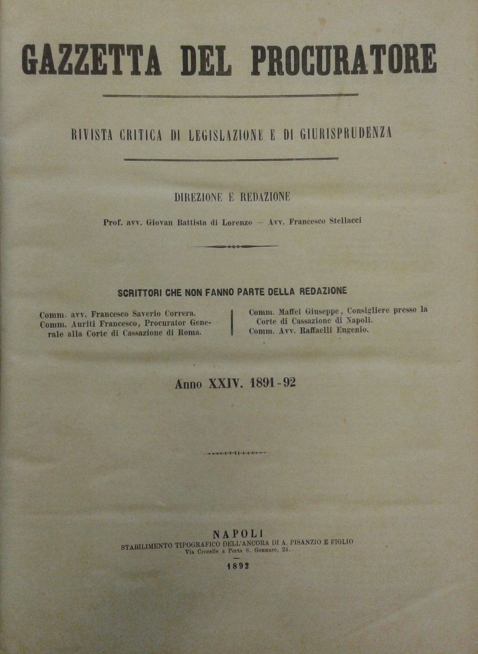 Gazzetta del Procuratore