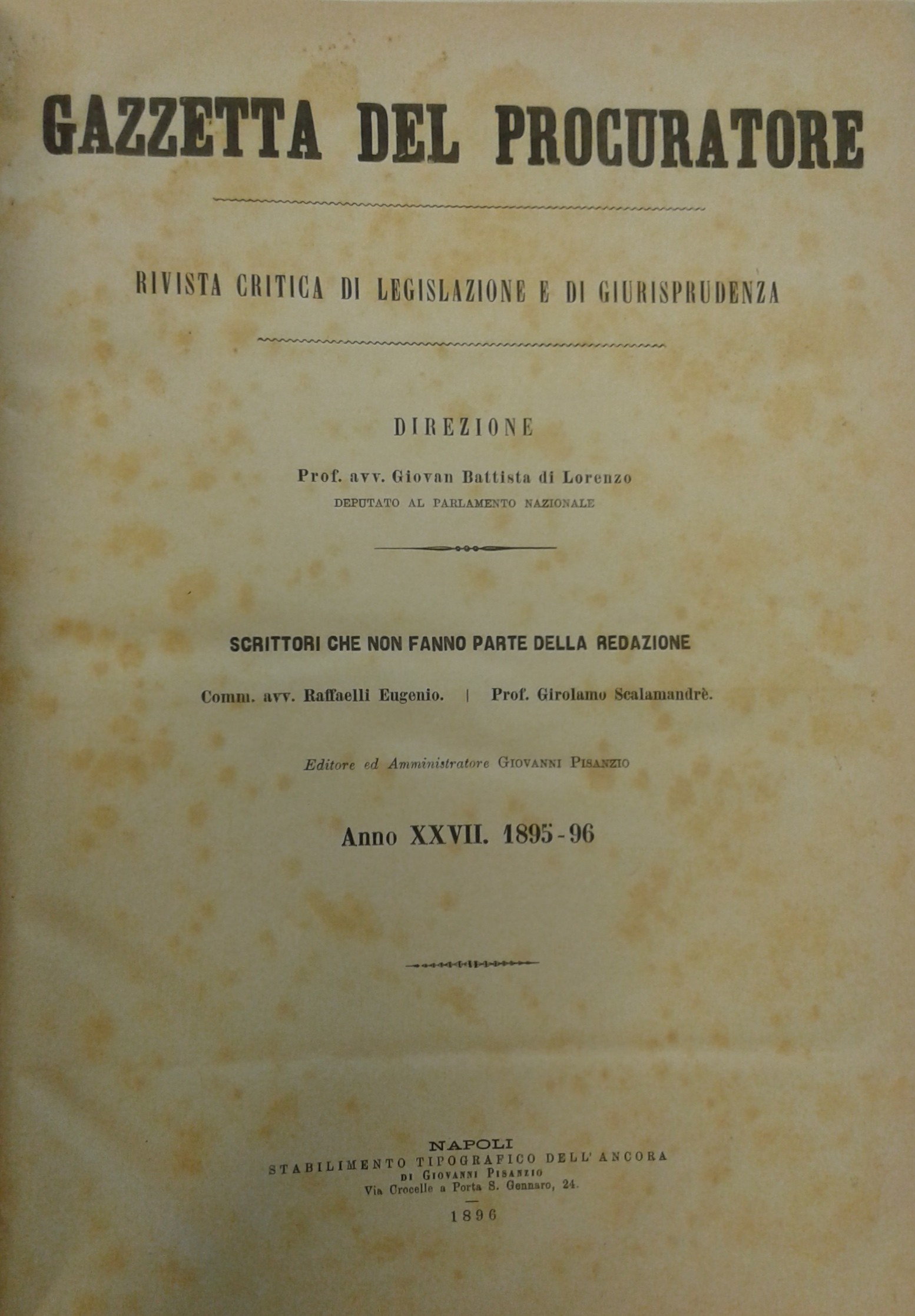 Gazzetta del Procuratore