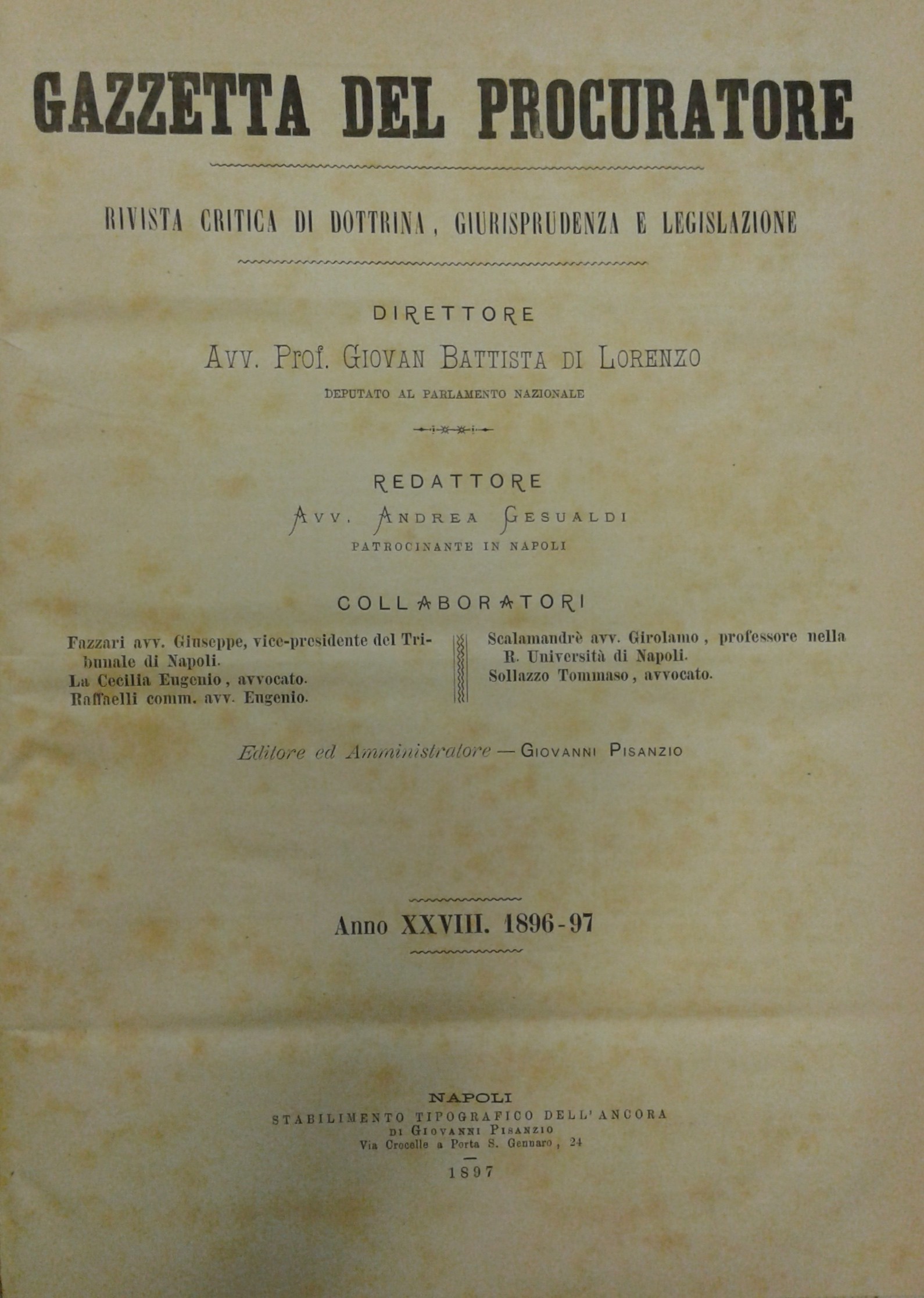 Gazzetta del Procuratore