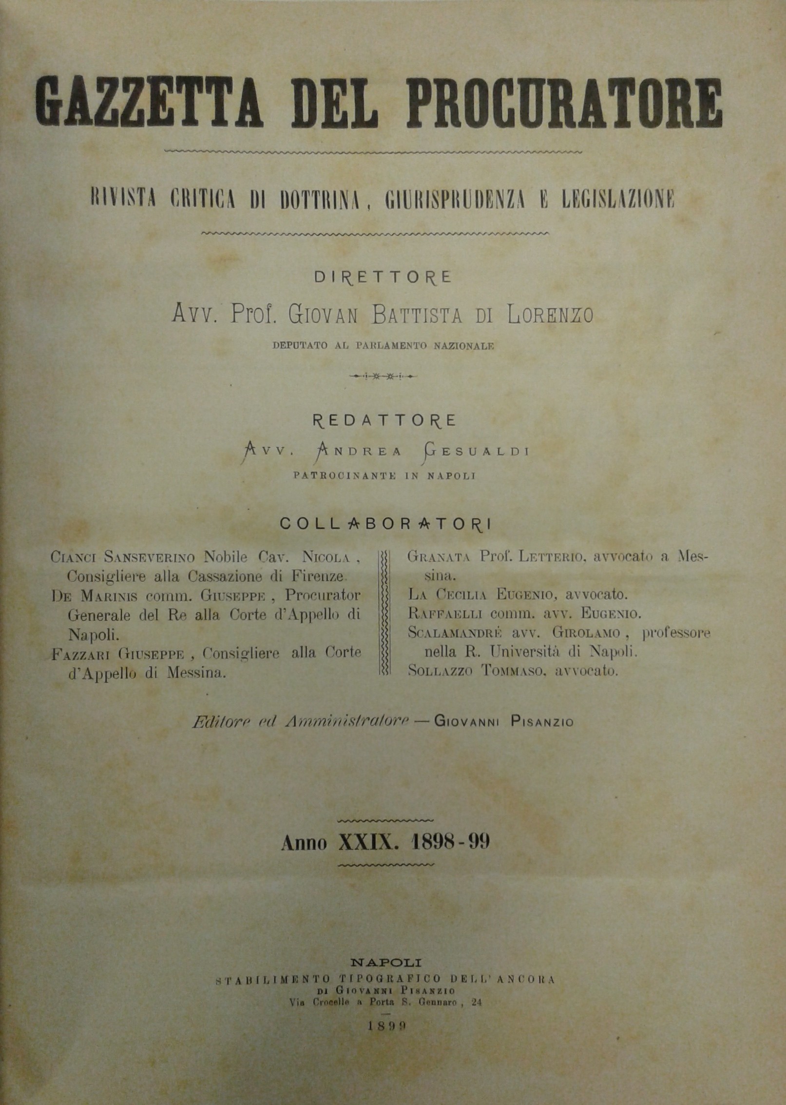 Gazzetta del Procuratore